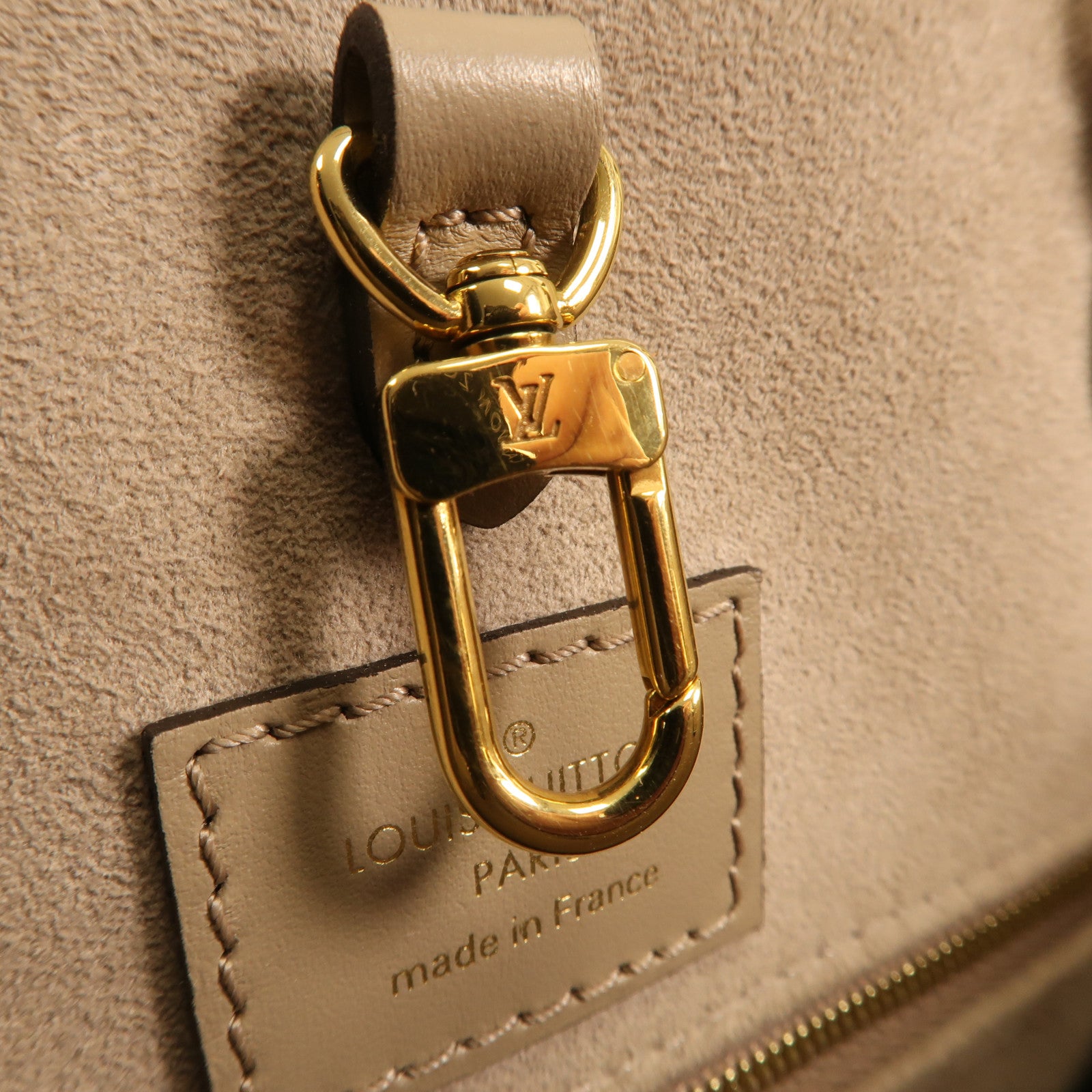 LOUIS VUITTON Monogram Empreinte OnTheGo MM金扣手挽肩背兩用袋