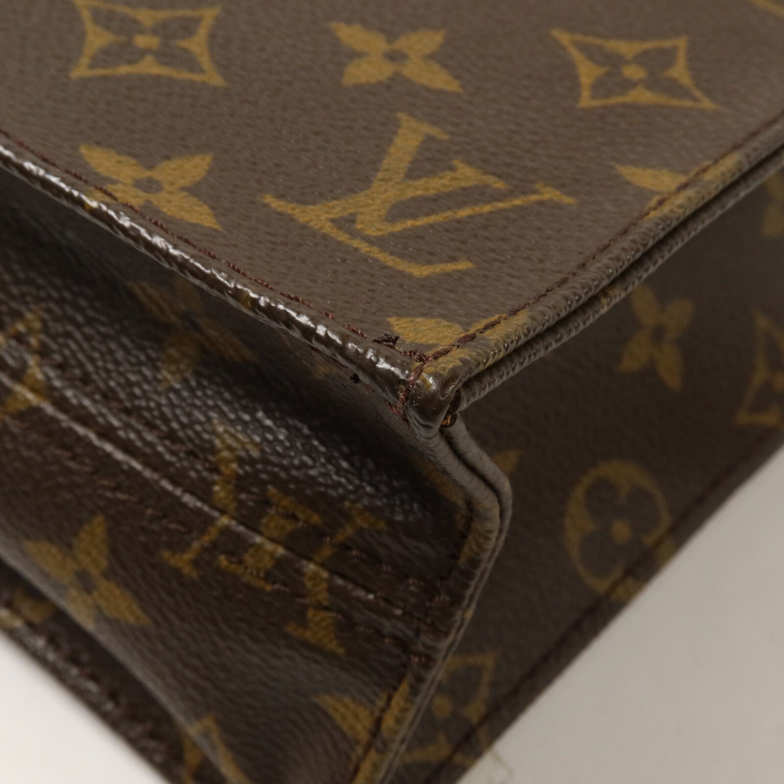 LOUIS VUITTON Monogram Sac Plat手挽袋