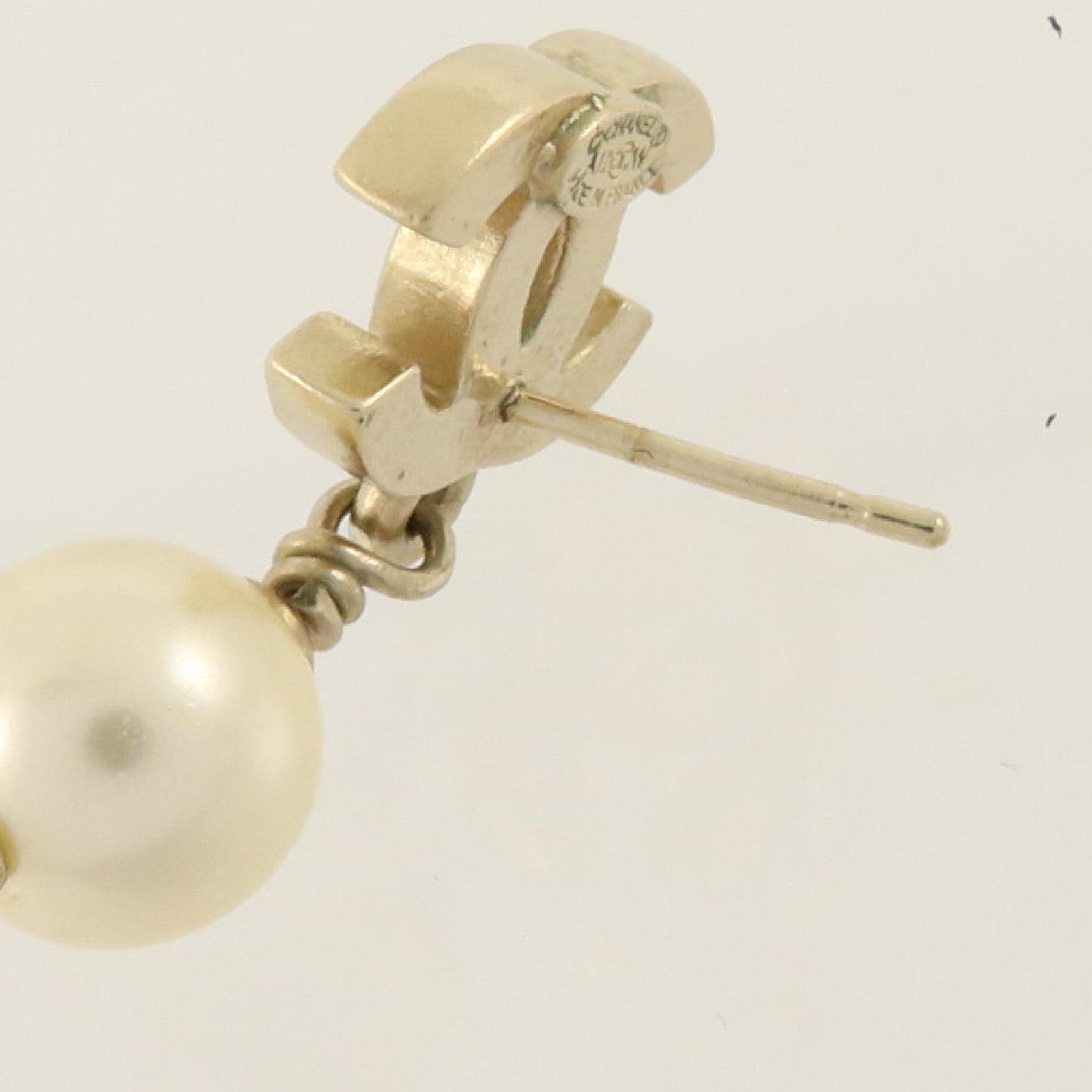 CHANEL 金屬/PVC Earrings耳環