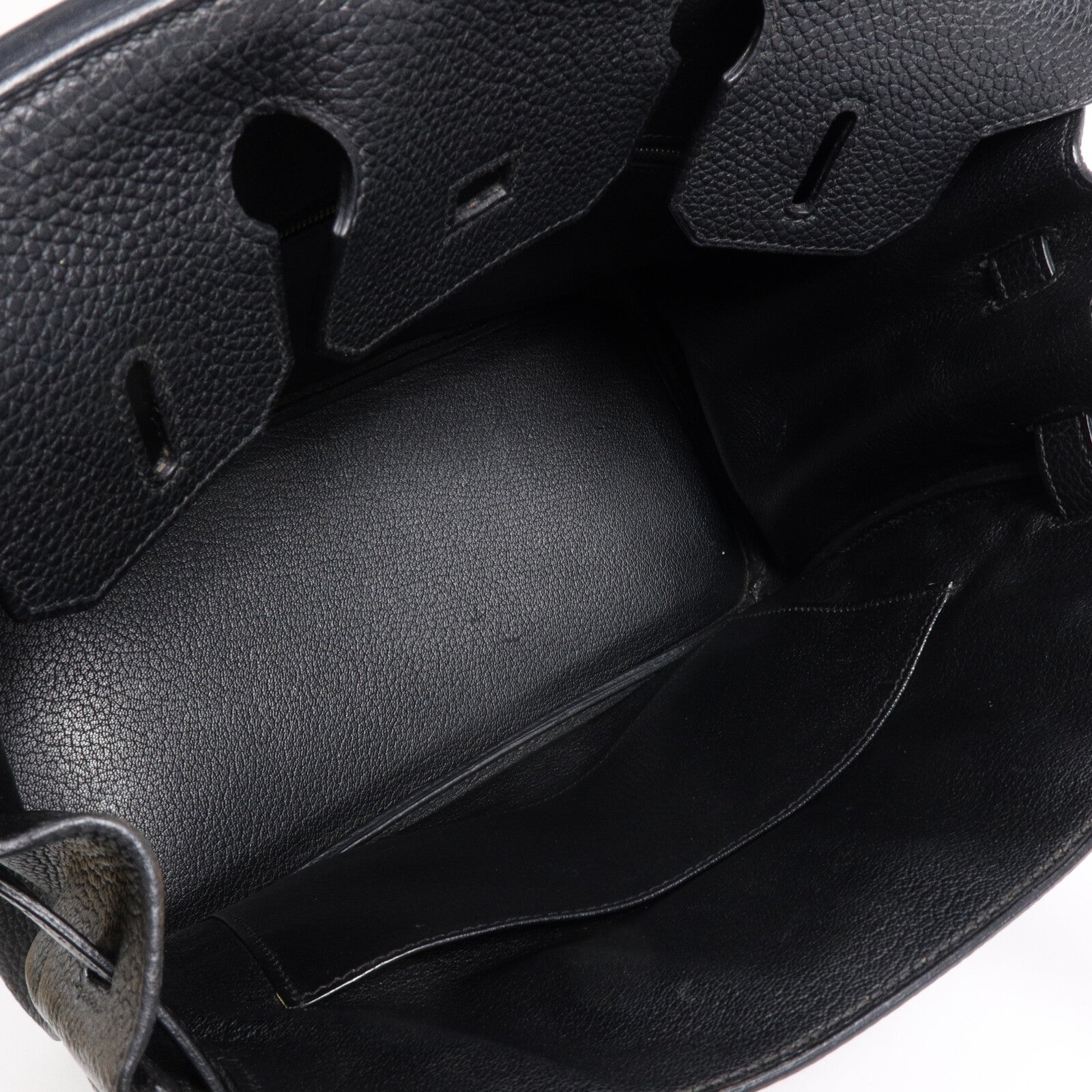 HERMES Togo皮革Birkin 30手挽袋Noir