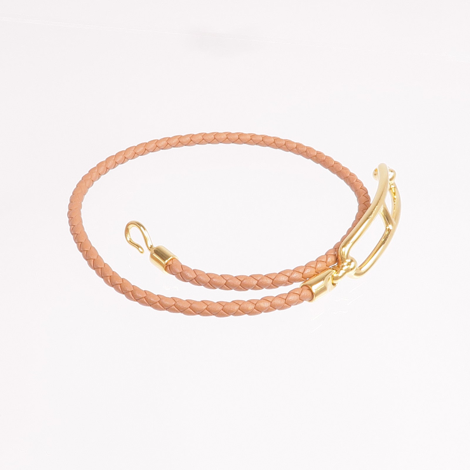 HERMES Swift皮革Roulis Double Tour Bracelet手鐲