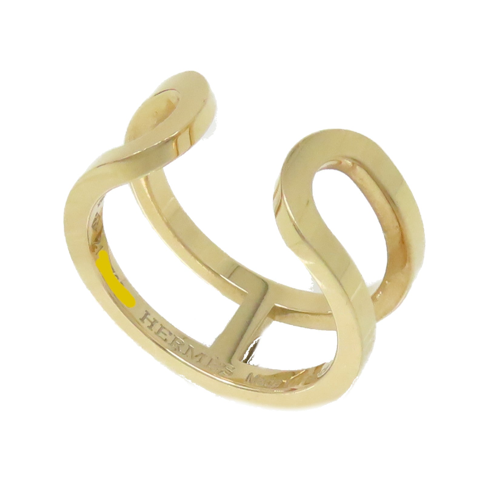 HERMES 【激減優惠】18K玫瑰金Bague Ever Chaine D'Ance Ring戒指#52