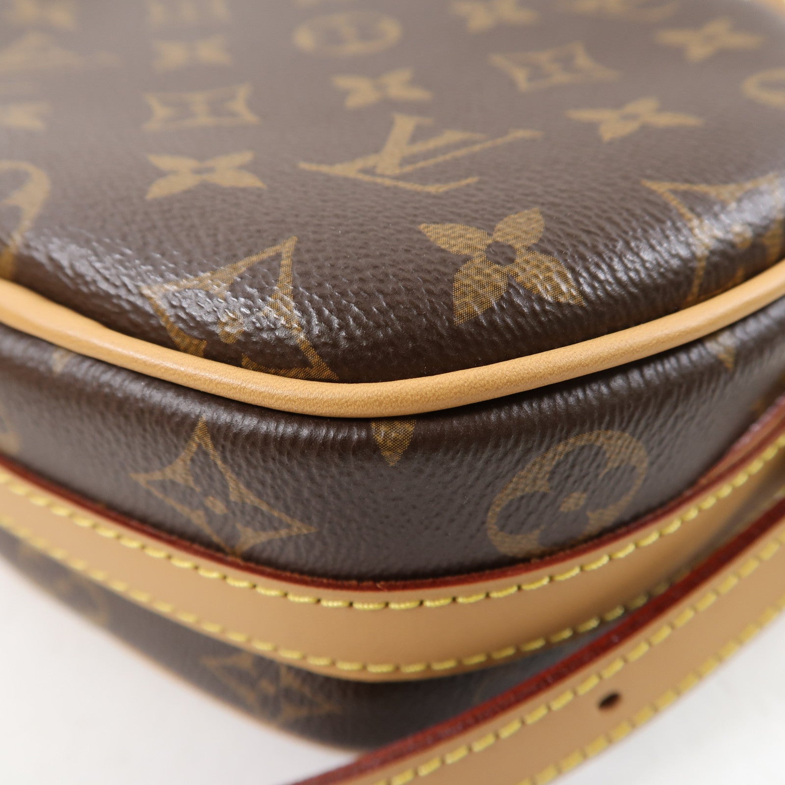 LOUIS VUITTON Monogram Boite Chapeau Souple PM金扣肩背袋啡色