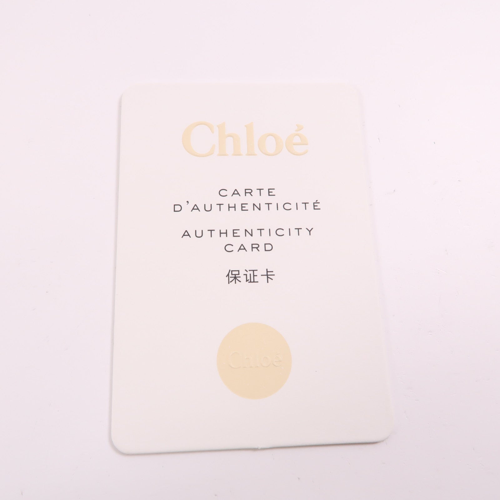Chloe 牛皮皮革Small Woody 2 Way Shoulder手挽肩背兩用袋棕色