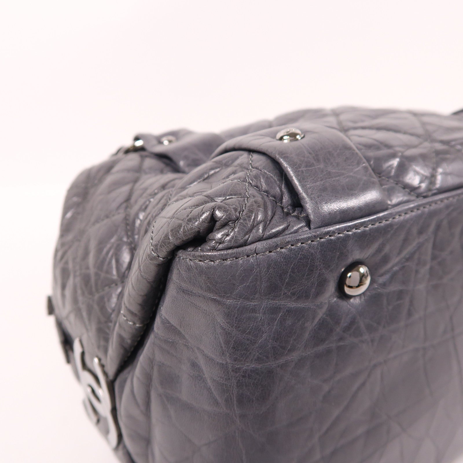 CHANEL 牛皮皮革Handbag手挽袋