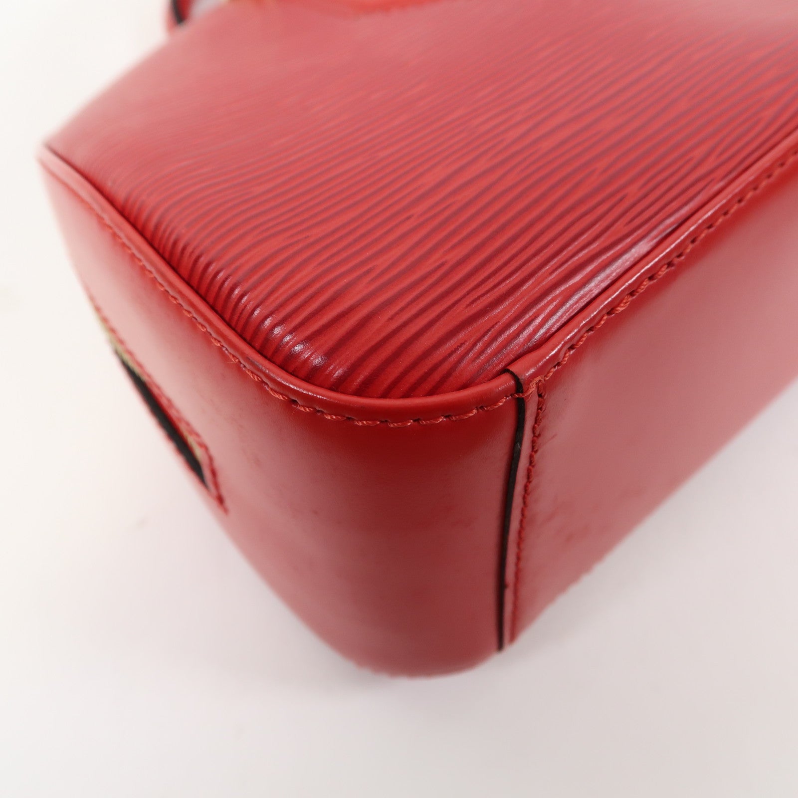 LOUIS VUITTON 【激減優惠】Epi Jasmin金扣手挽袋紅色