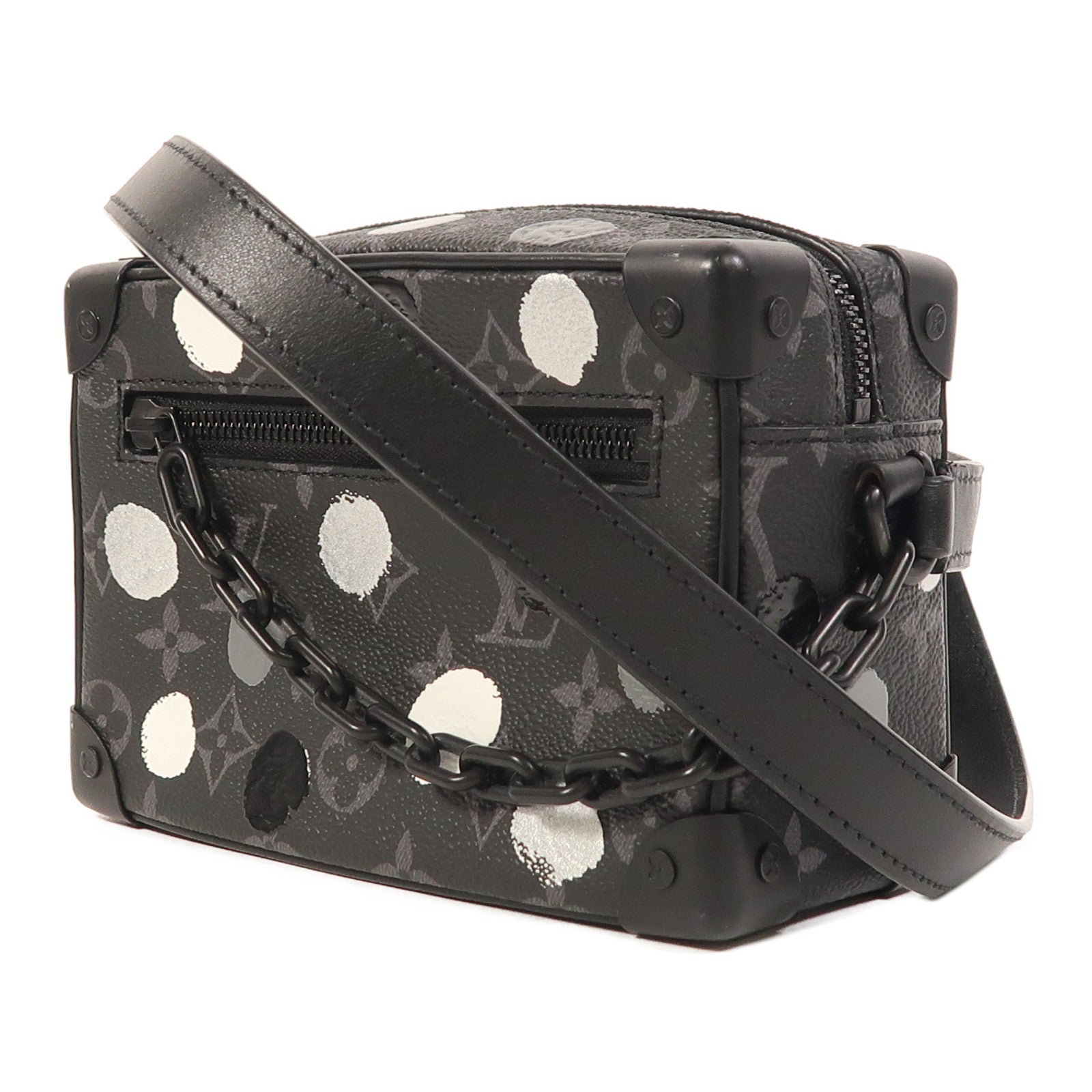 LOUIS VUITTON Monogram Eclipse Mini Soft Trunk肩背袋