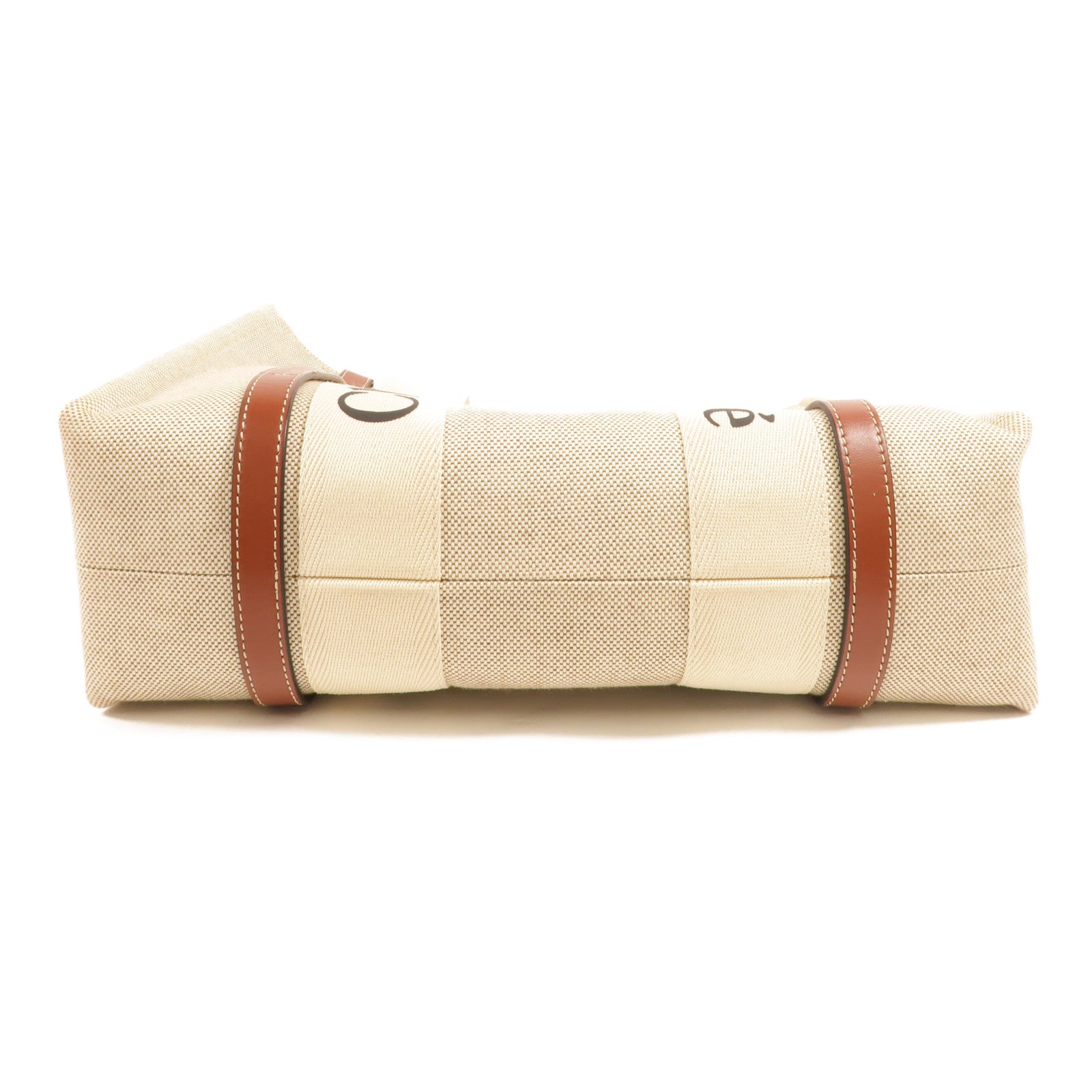 Chloe 帆布Woody Tote Bag肩背袋