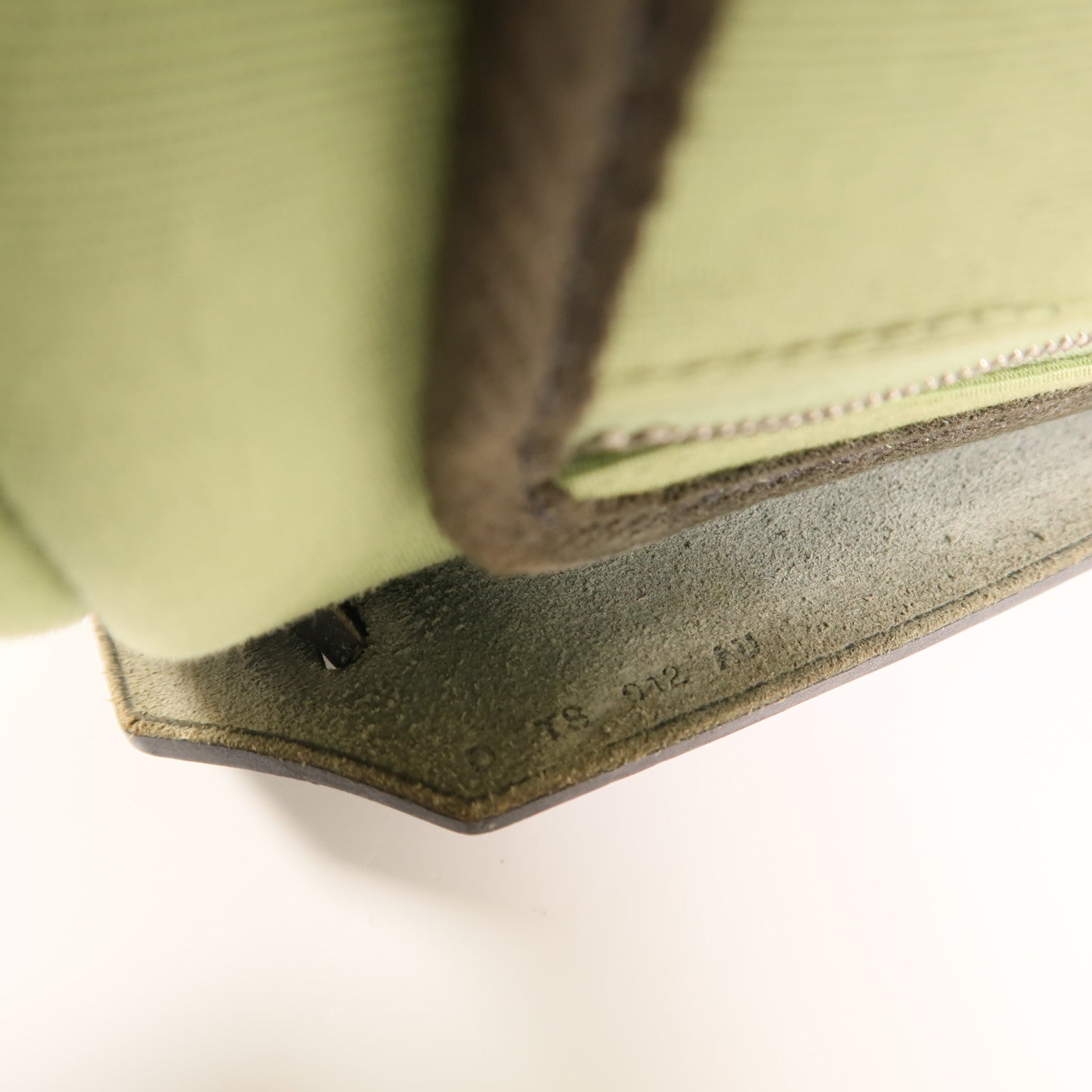 HERMES 【激減優惠】帆布Herbag PM銀扣手挽肩背兩用袋Vert Criquet