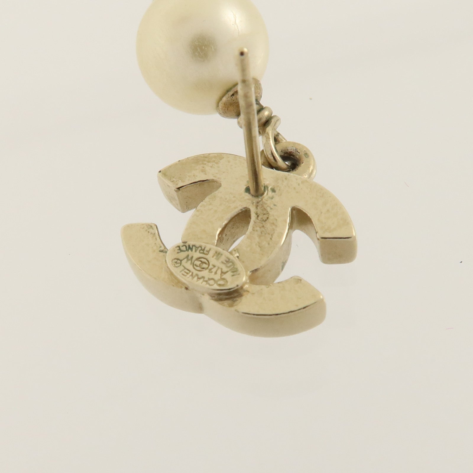 CHANEL 金屬/PVC Earrings耳環