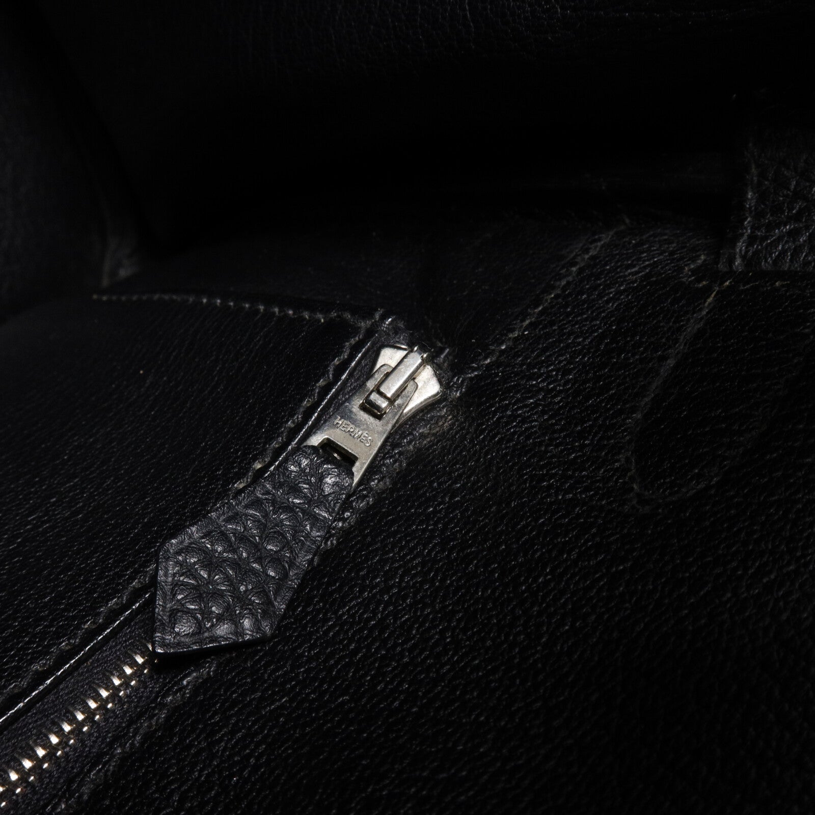 HERMES Togo皮革Birkin 30手挽袋Noir