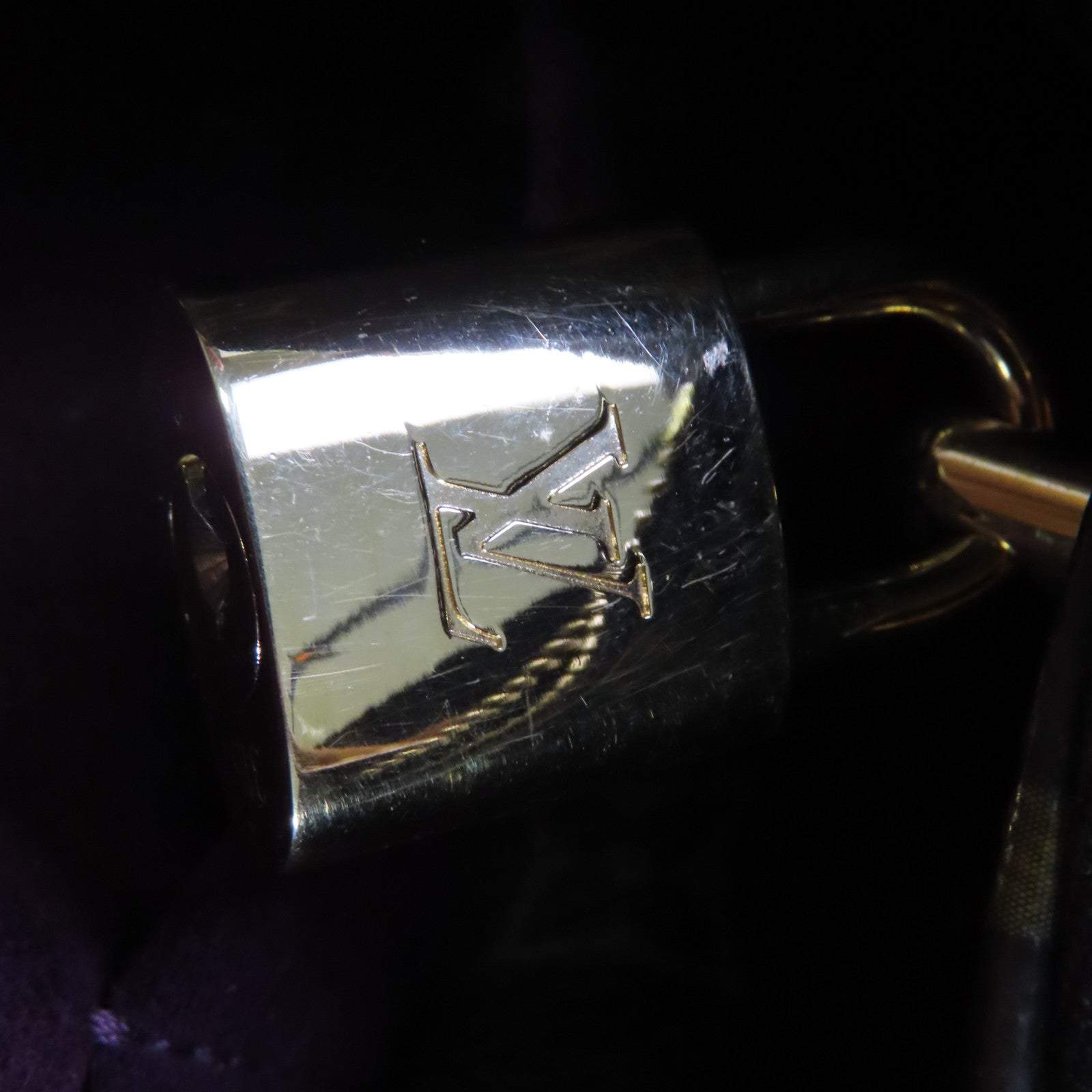 LOUIS VUITTON Monogram Montaigne BB金扣手挽肩背兩用袋啡色