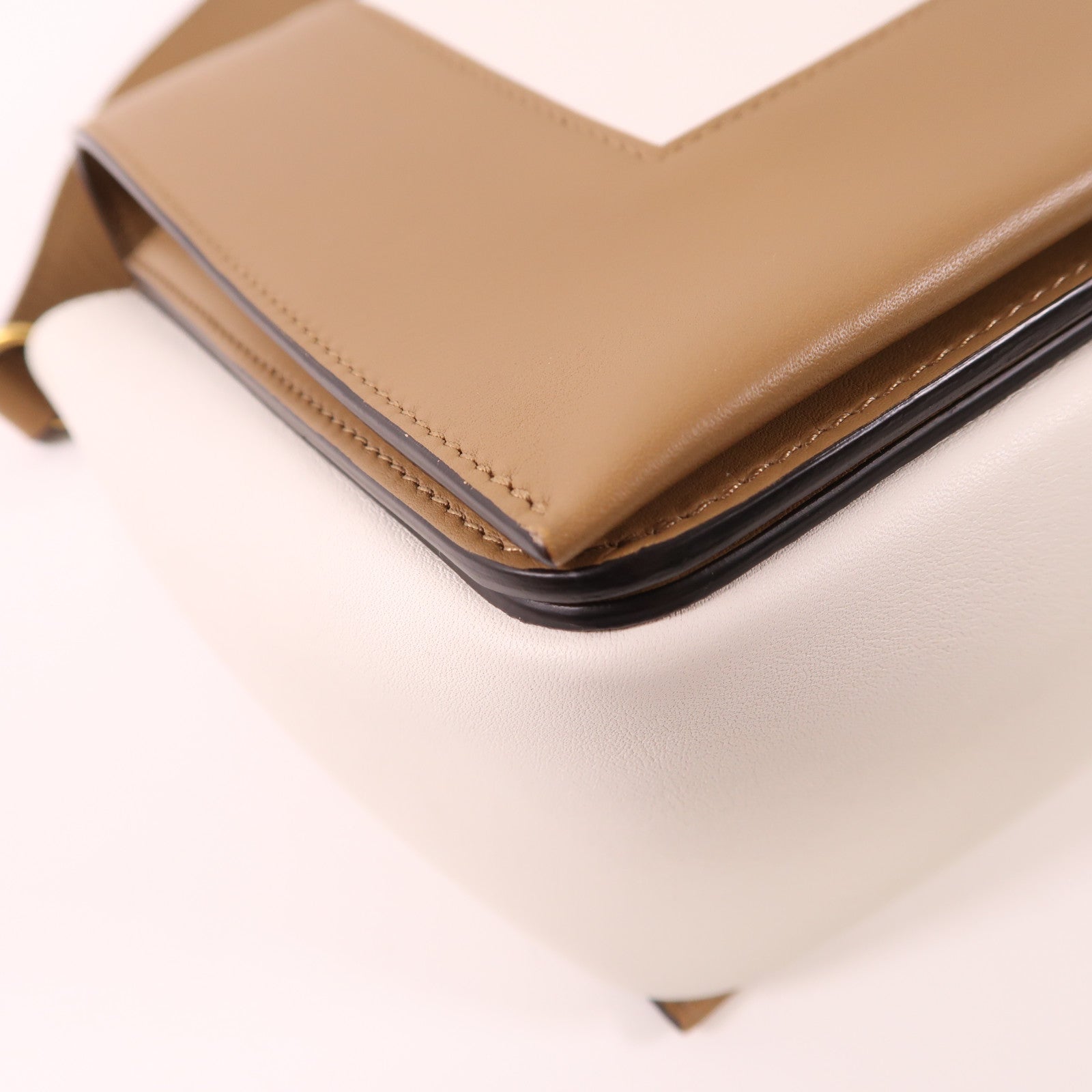 CELINE 牛皮皮革Frame Bag金扣肩背袋