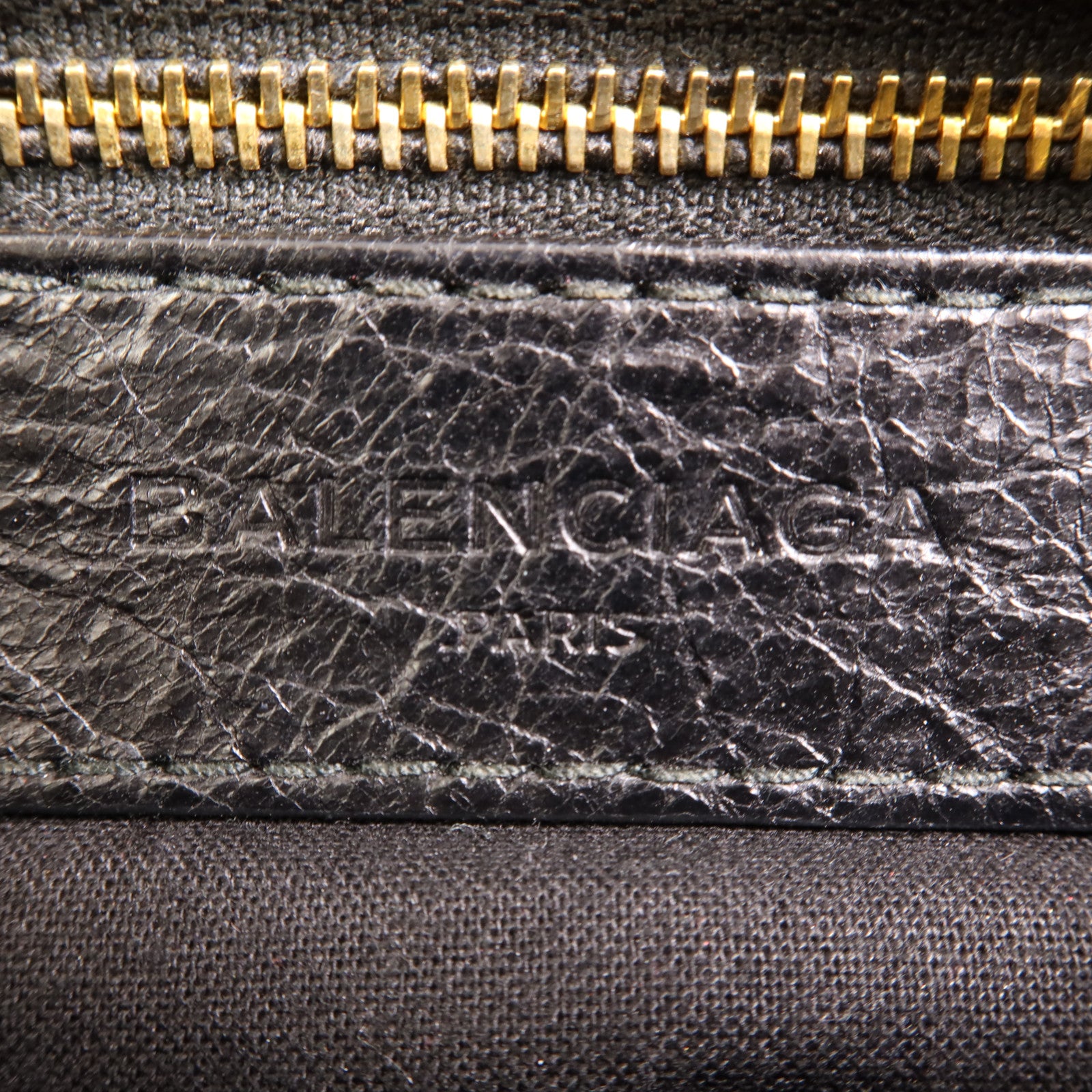 BALENCIAGA 羊皮皮革Mini City金扣手挽肩背兩用袋