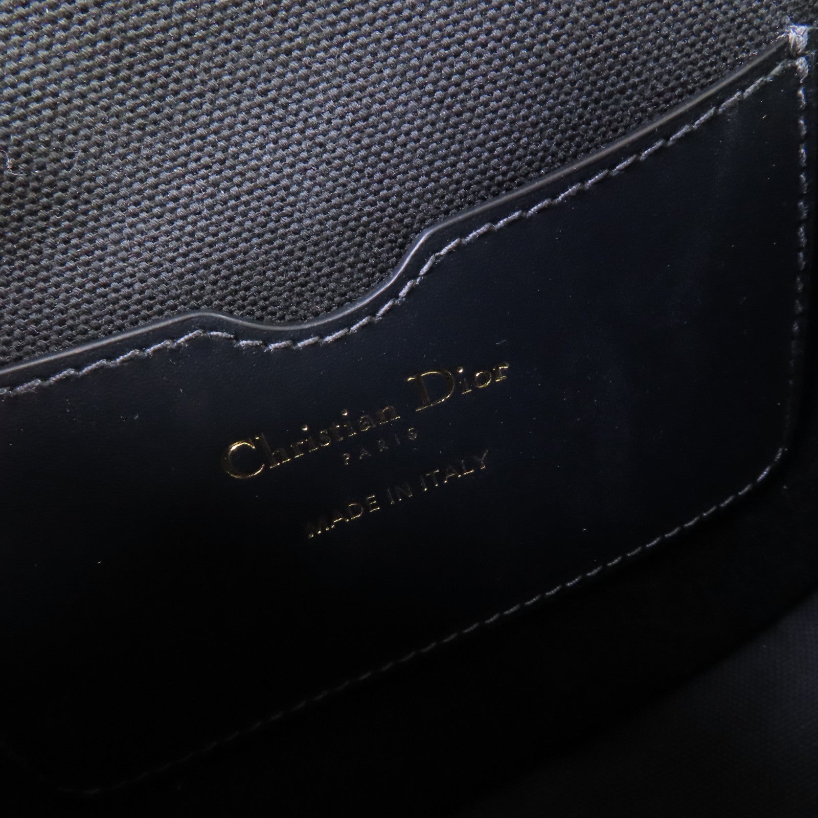 Dior Oblique帆布Bobby Bag金扣肩背袋藍色