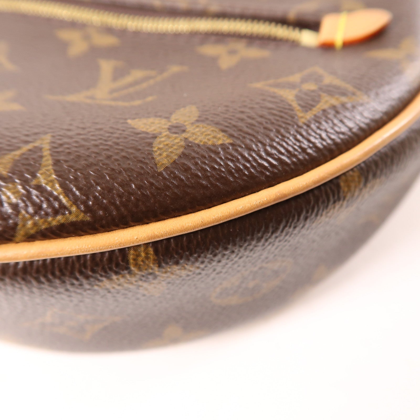 LOUIS VUITTON Monogram Loop金扣手挽肩背兩用袋棕色