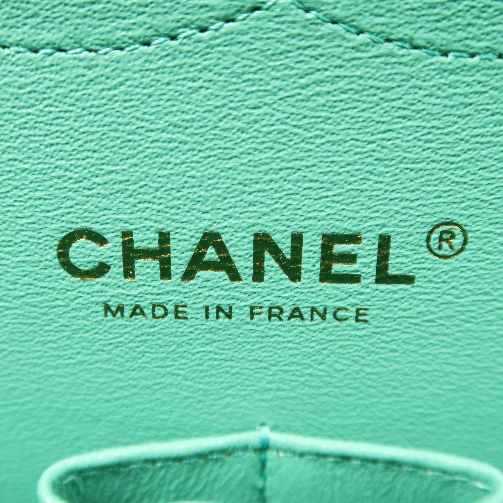 CHANEL 羊皮皮革Large Classic金扣鏈帶肩背袋