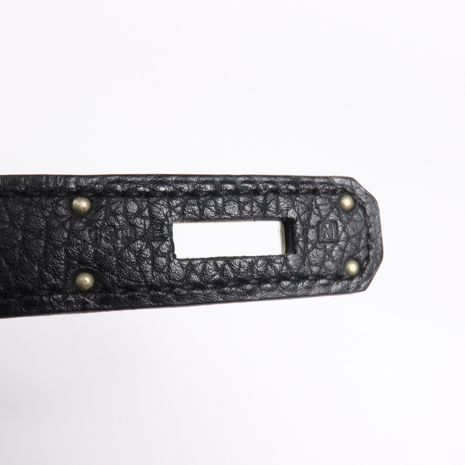 HERMES Togo皮革Birkin 30手挽袋Noir