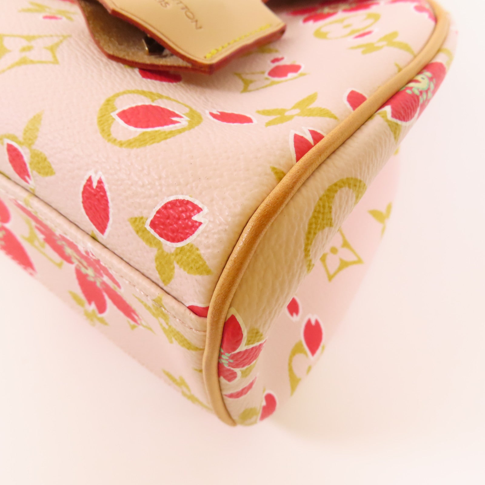 LOUIS VUITTON Monogram Blossom Sac Retro PM金扣手挽袋