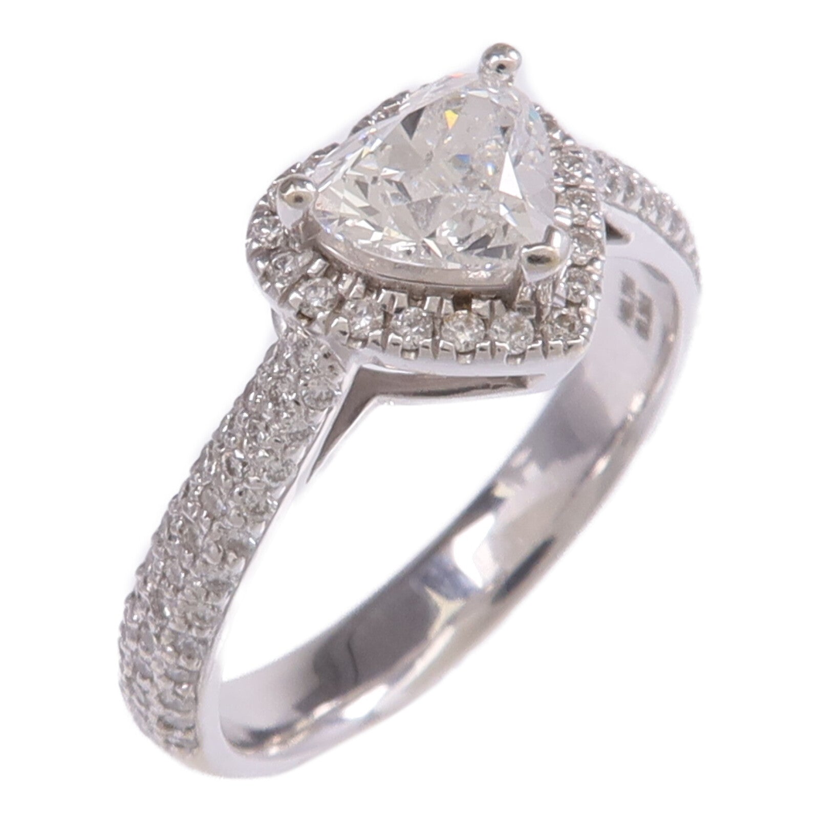 JEWELRY 【激減優惠】18K白金Diamond Ring鑽石戒指US#6