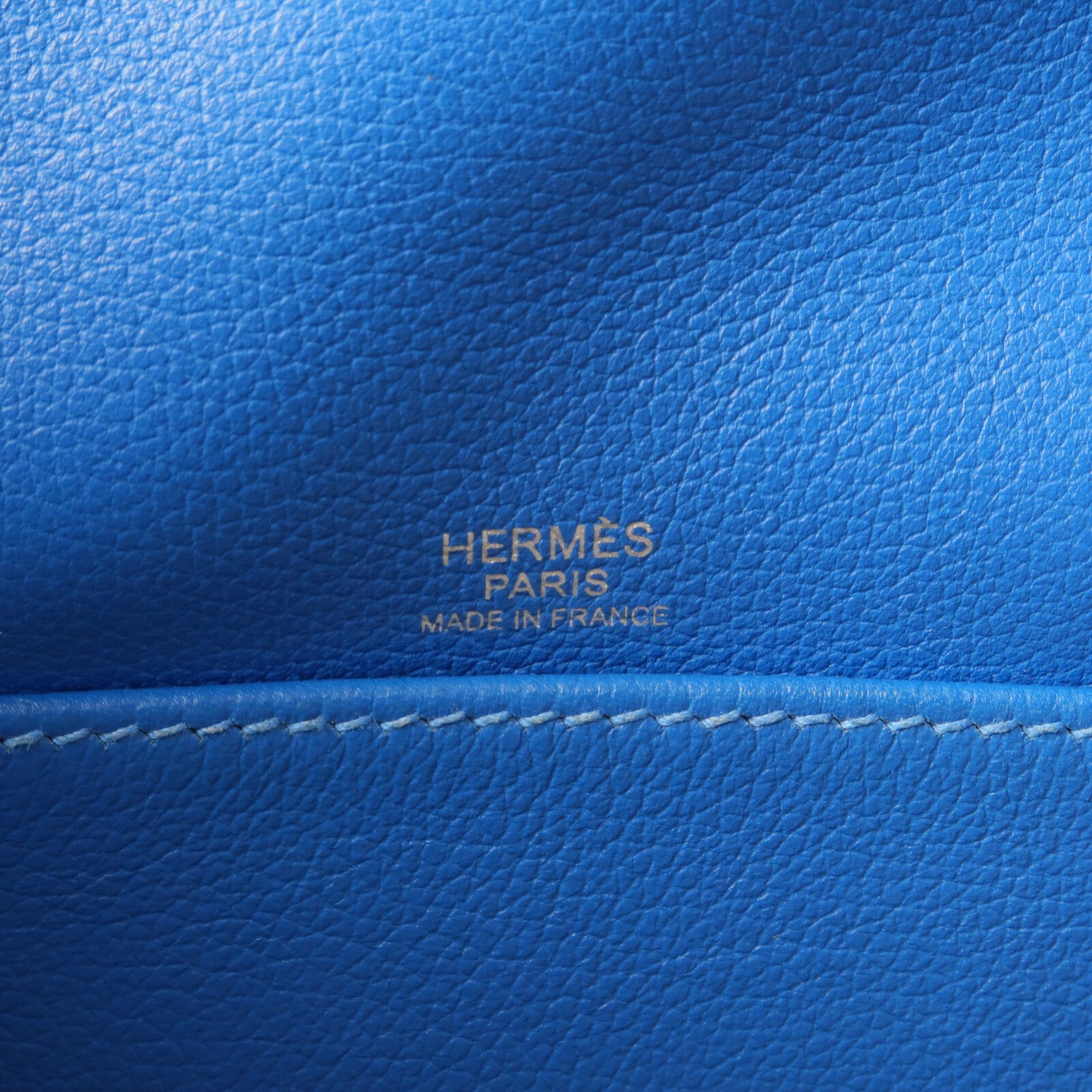 HERMES Evercolor皮革Flash Sailor Backpack背包Bleu Hydra