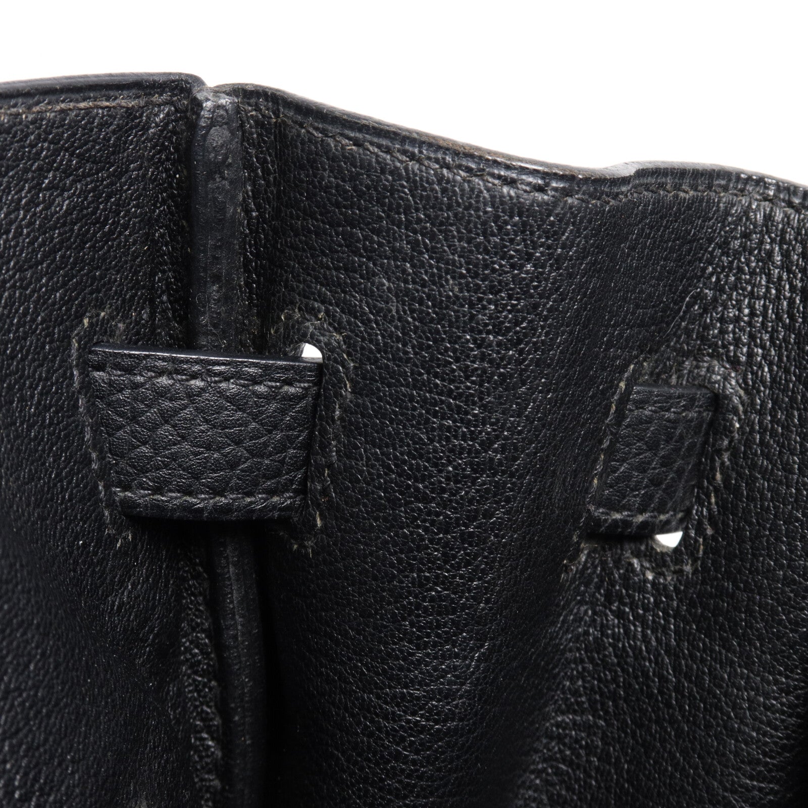 HERMES Togo皮革Birkin 30手挽袋Noir