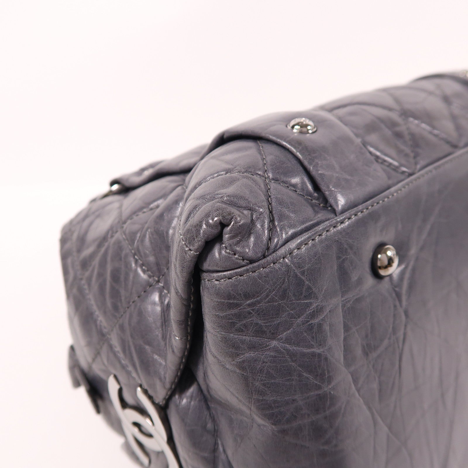 CHANEL 牛皮皮革Handbag手挽袋