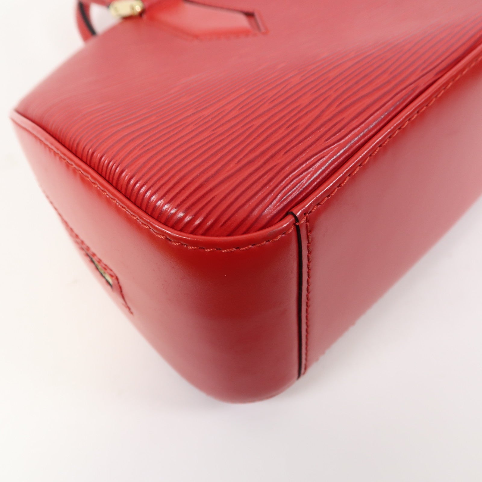 LOUIS VUITTON 【激減優惠】Epi Jasmin金扣手挽袋紅色