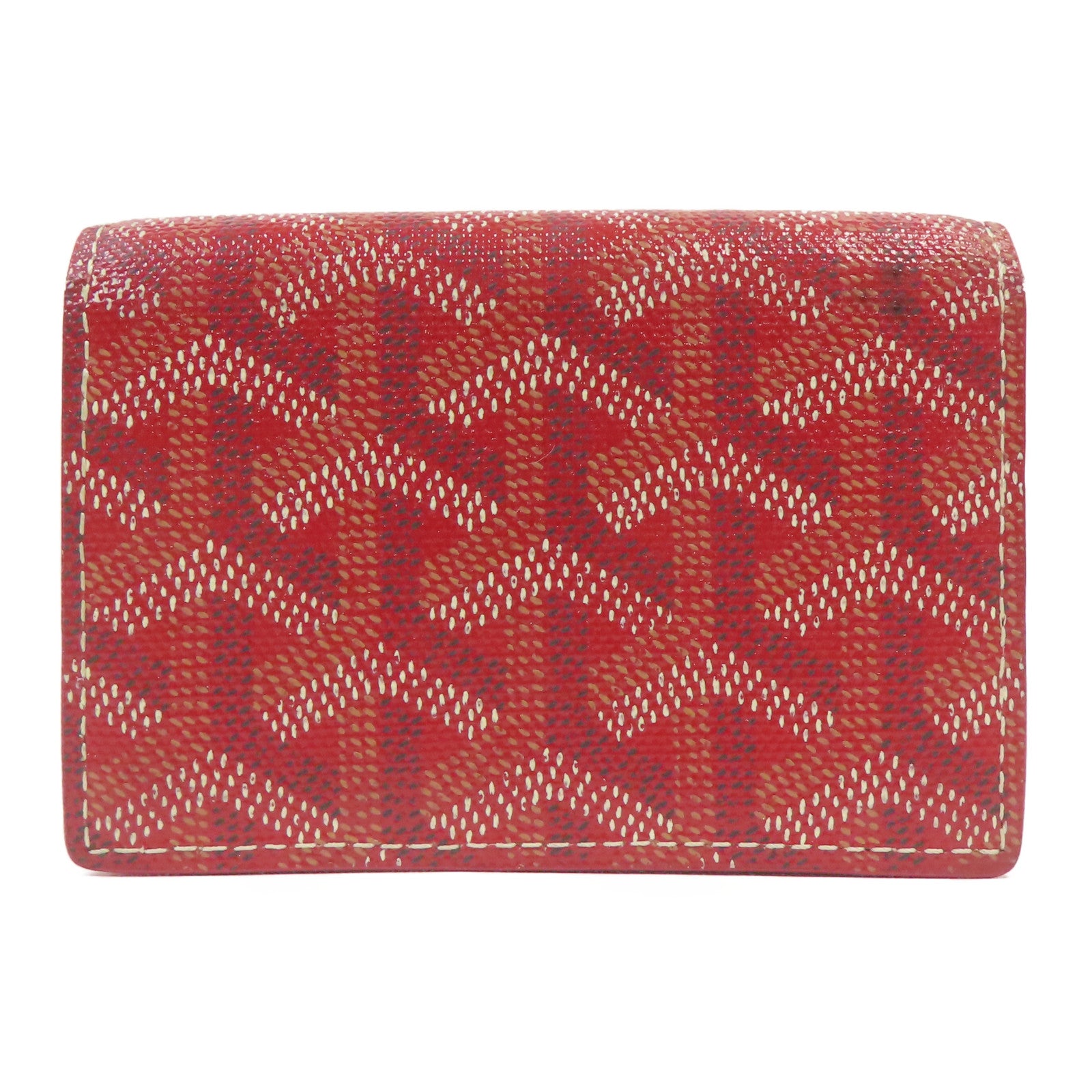 GOYARD 塗層帆布Malesherbes Card Wallet卡片套紅色
