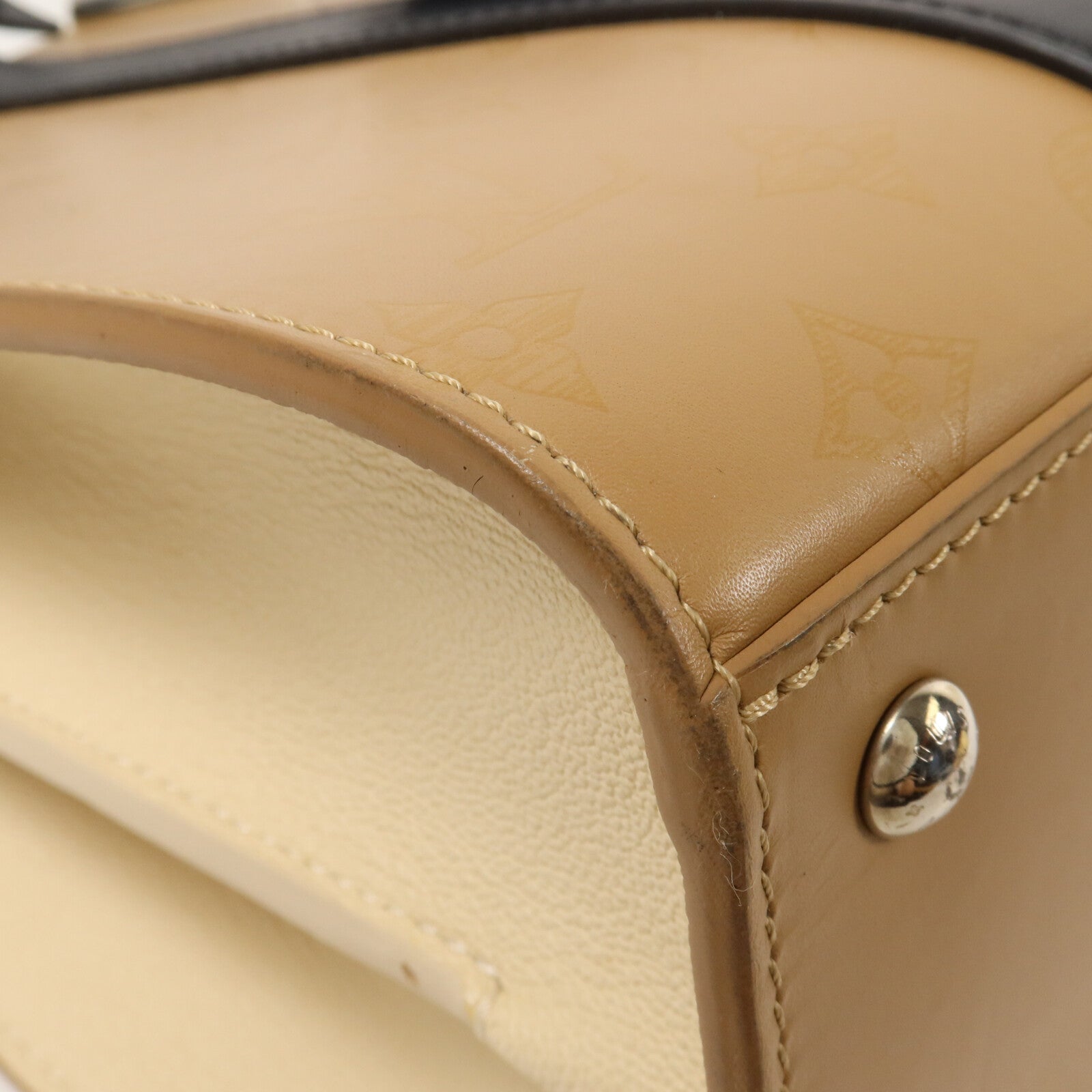 LOUIS VUITTON 牛皮皮革Very Tote MM手挽肩背兩用袋