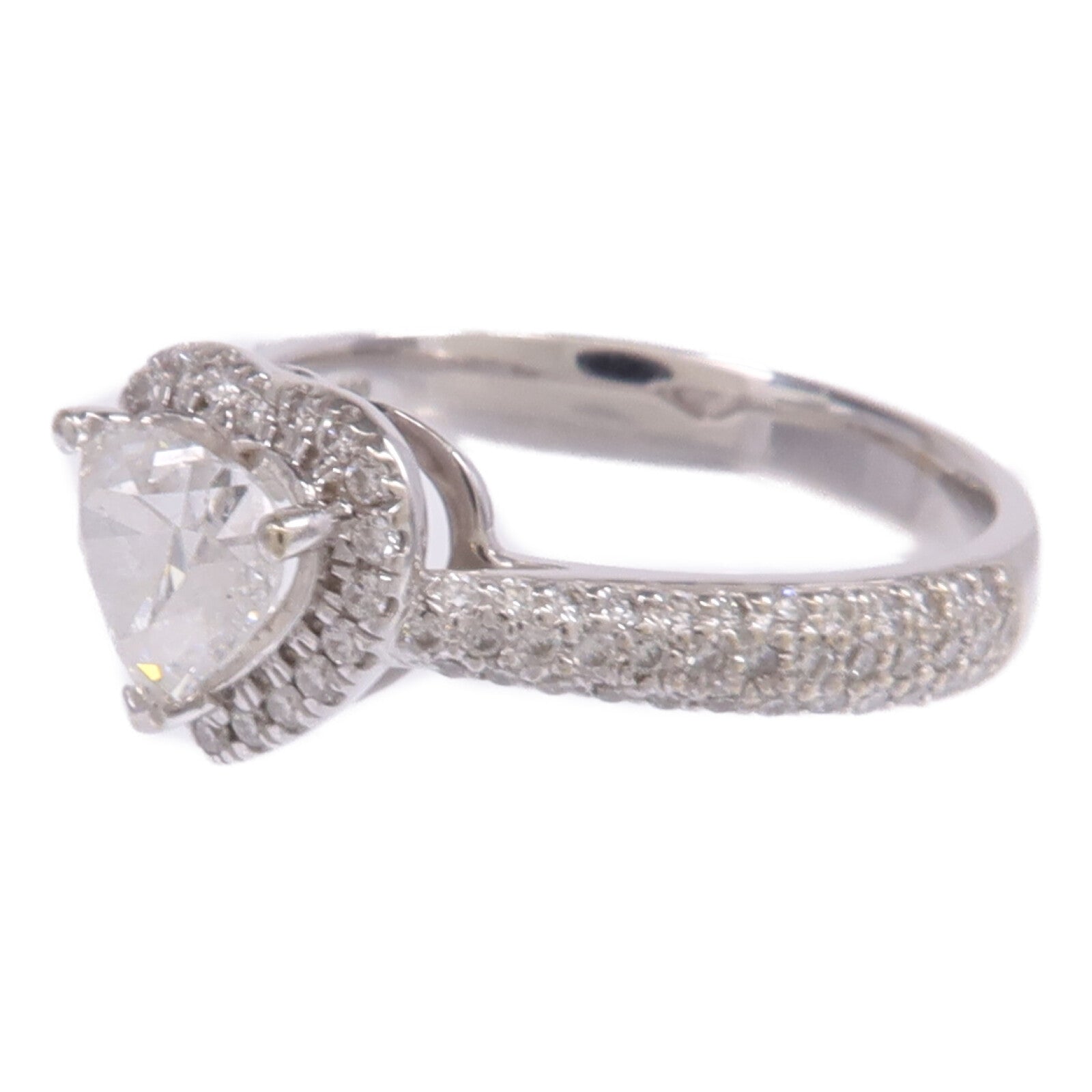 JEWELRY 【激減優惠】18K白金Diamond Ring鑽石戒指US#6