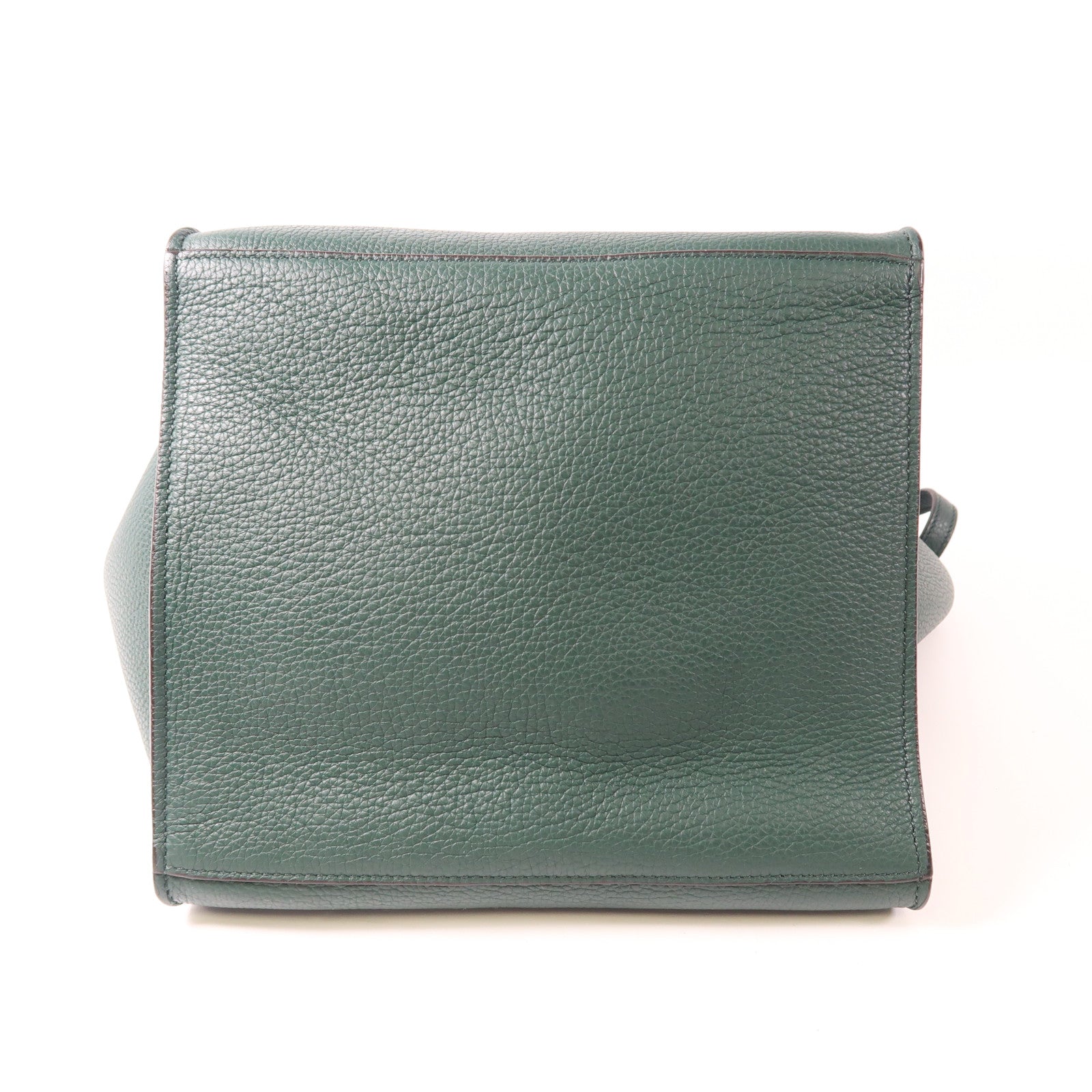 CELINE 【激減優惠】牛皮皮革Shoulder Bag銀扣手挽肩背兩用袋