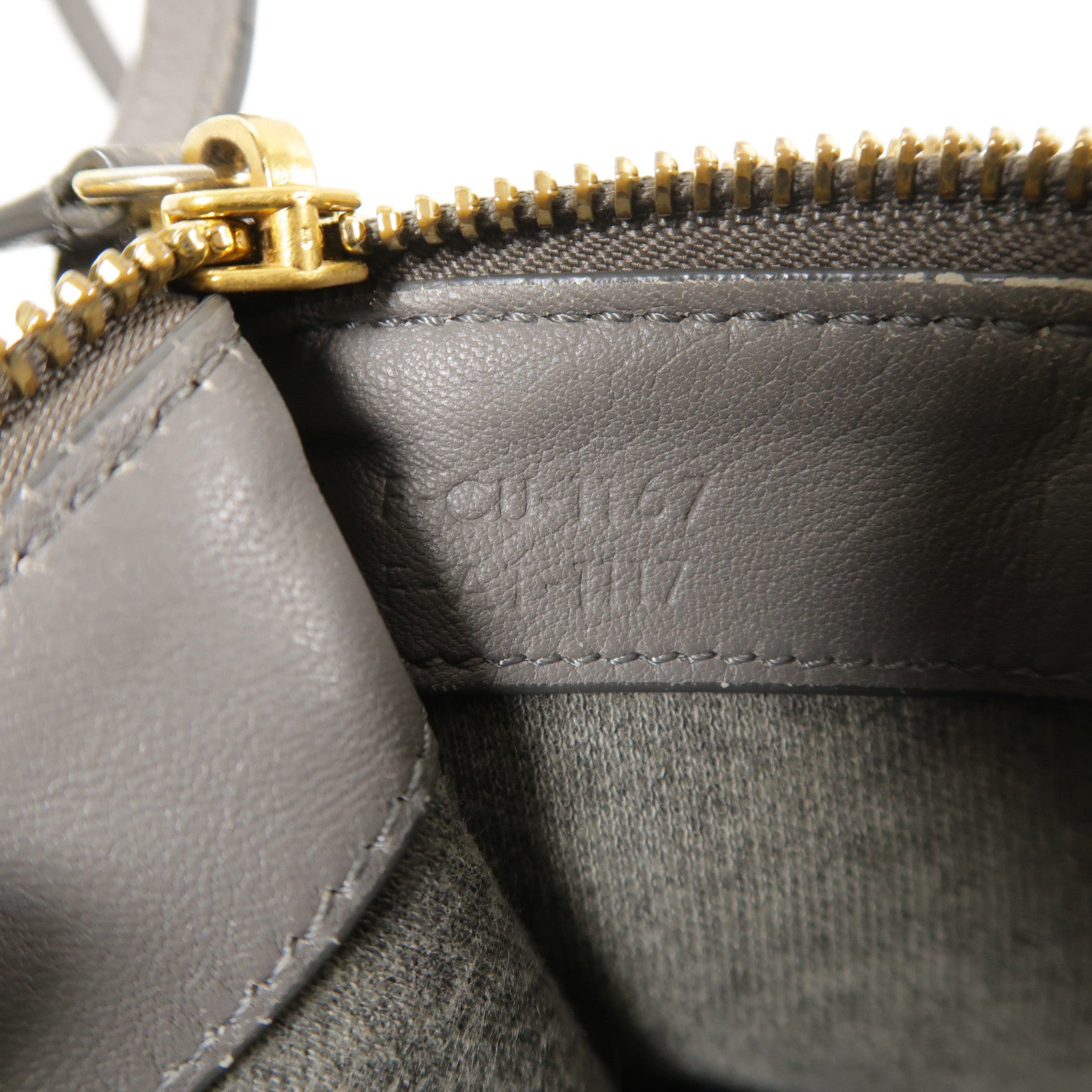 CELINE 【激減優惠】羊皮皮革Trio金扣肩背袋