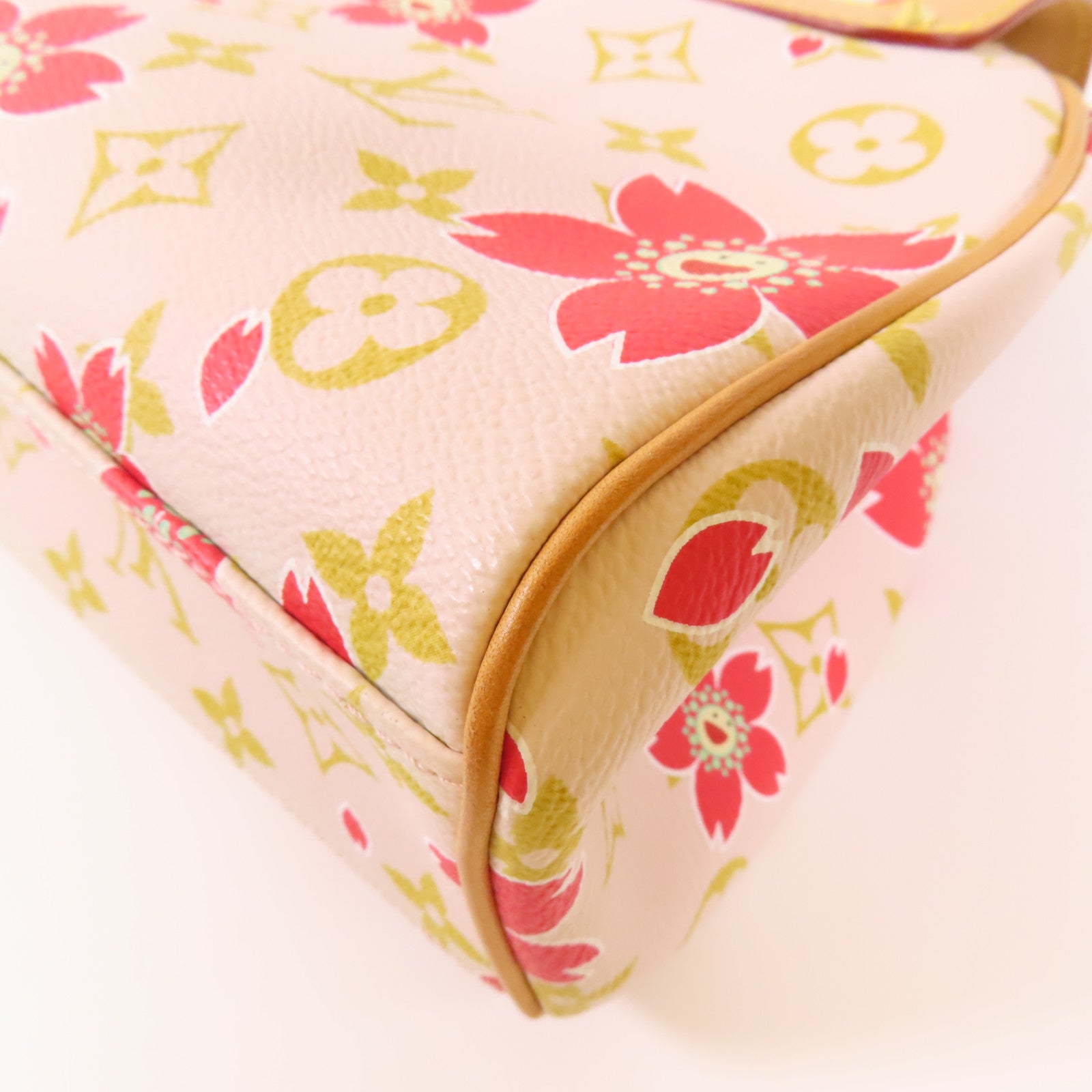 LOUIS VUITTON Monogram Blossom Sac Retro PM金扣手挽袋