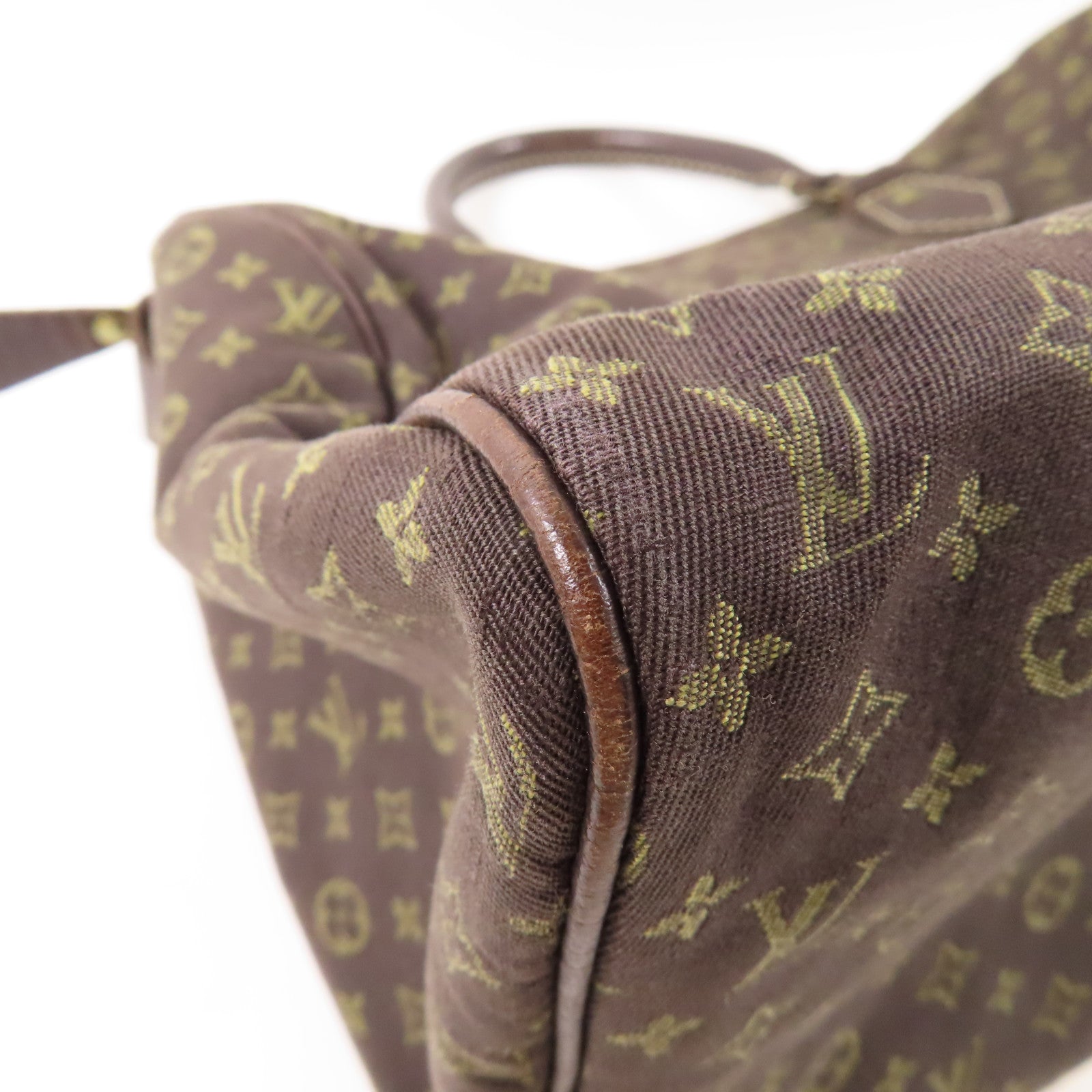 LOUIS VUITTON Monogram Mini Lin Speedy 30金扣手挽袋