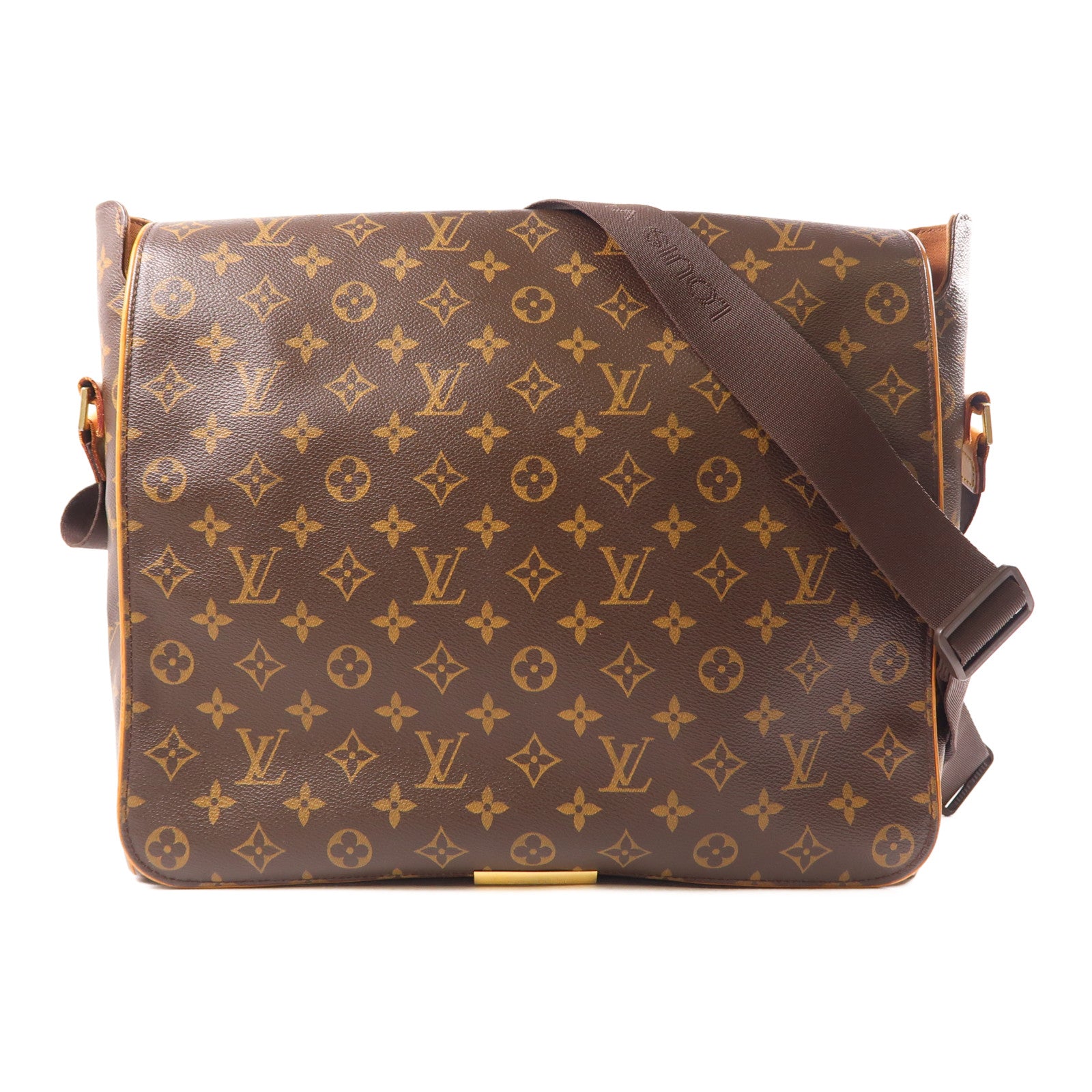 LOUIS VUITTON Monogram Abbesses金扣肩背袋