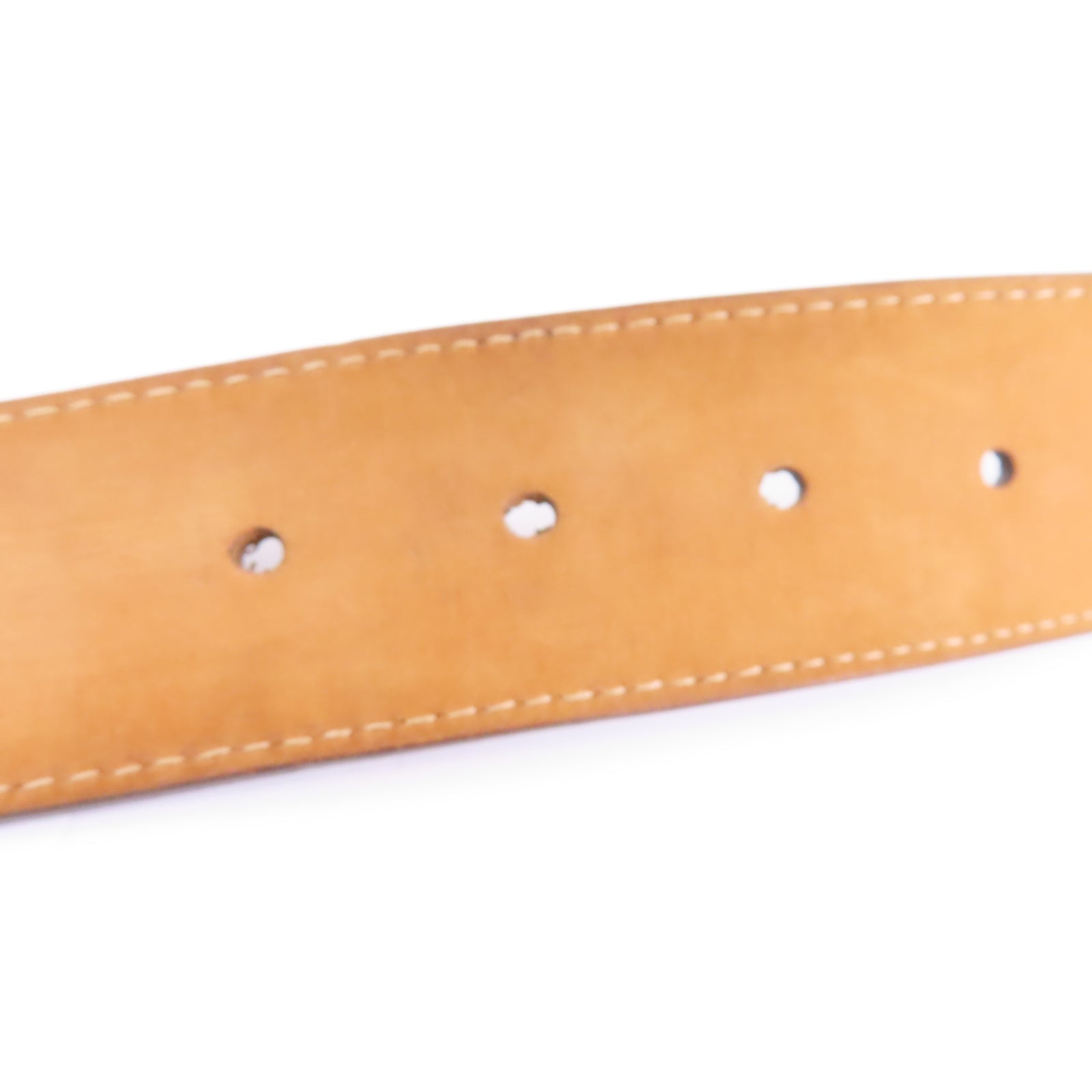 LOUIS VUITTON Damier Belt 90cm皮帶棕色