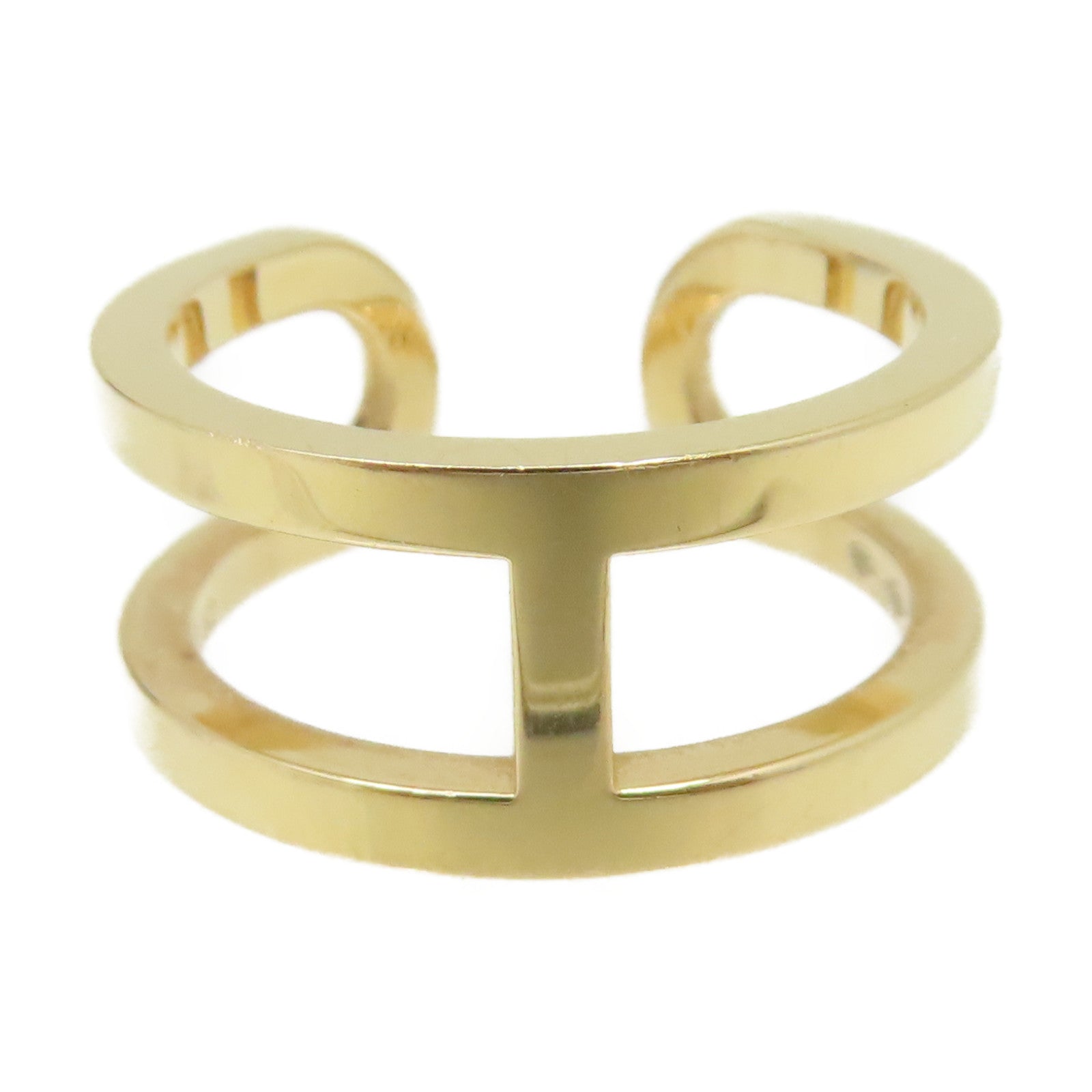 HERMES 【激減優惠】18K玫瑰金Bague Ever Chaine D'Ance Ring戒指#52