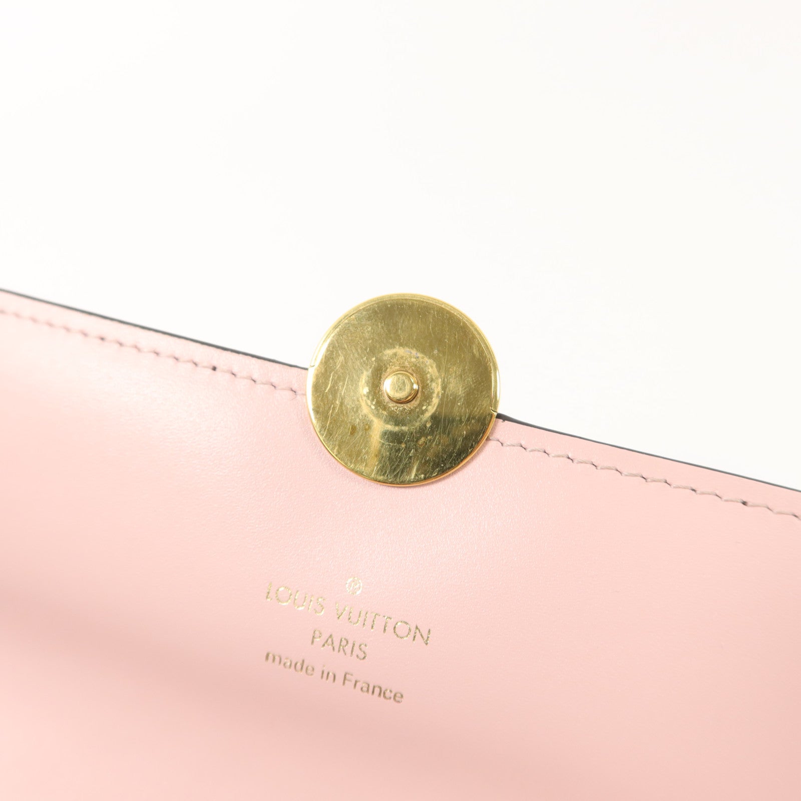 LOUIS VUITTON Monogram Flore Chain Wallet鏈帶肩背袋