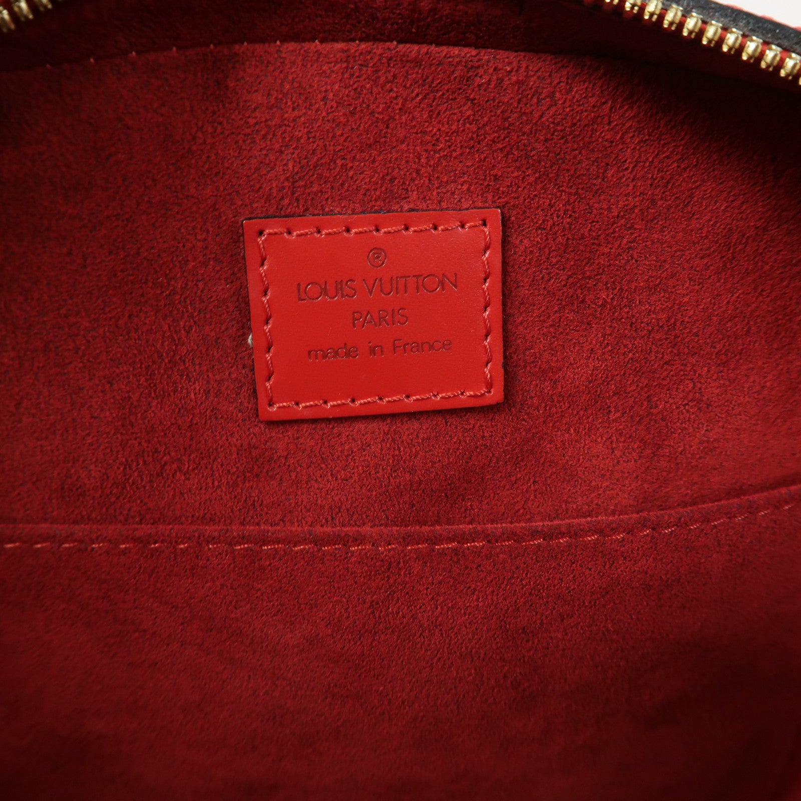 LOUIS VUITTON 【激減優惠】Epi Jasmin金扣手挽袋紅色
