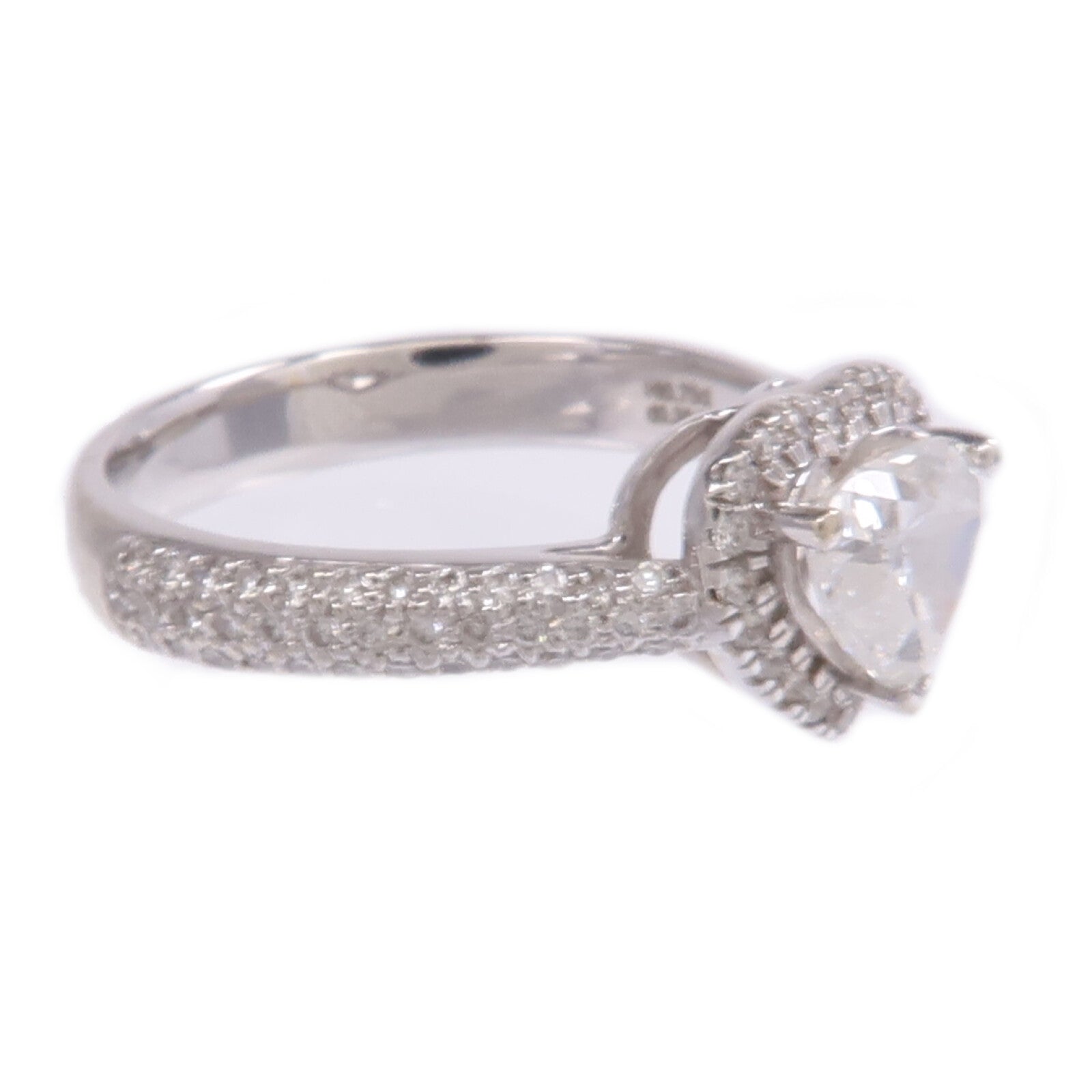 JEWELRY 【激減優惠】18K白金Diamond Ring鑽石戒指US#6