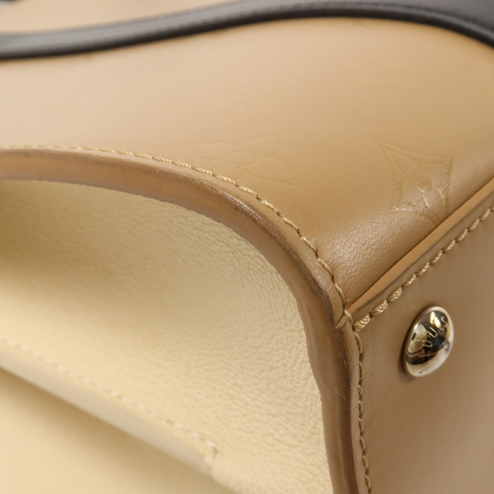 LOUIS VUITTON 牛皮皮革Very Tote MM手挽肩背兩用袋
