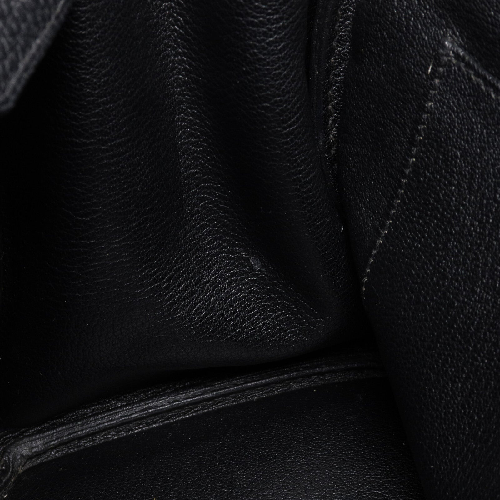 HERMES Togo皮革Birkin 30手挽袋Noir