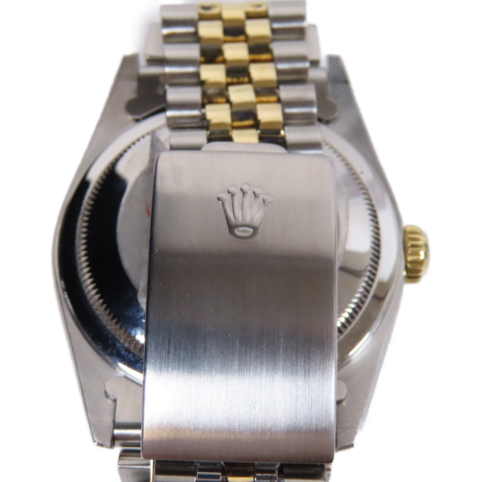 ROLEX Datejust 18K黃金/不鏽鋼手錶自動機芯金色