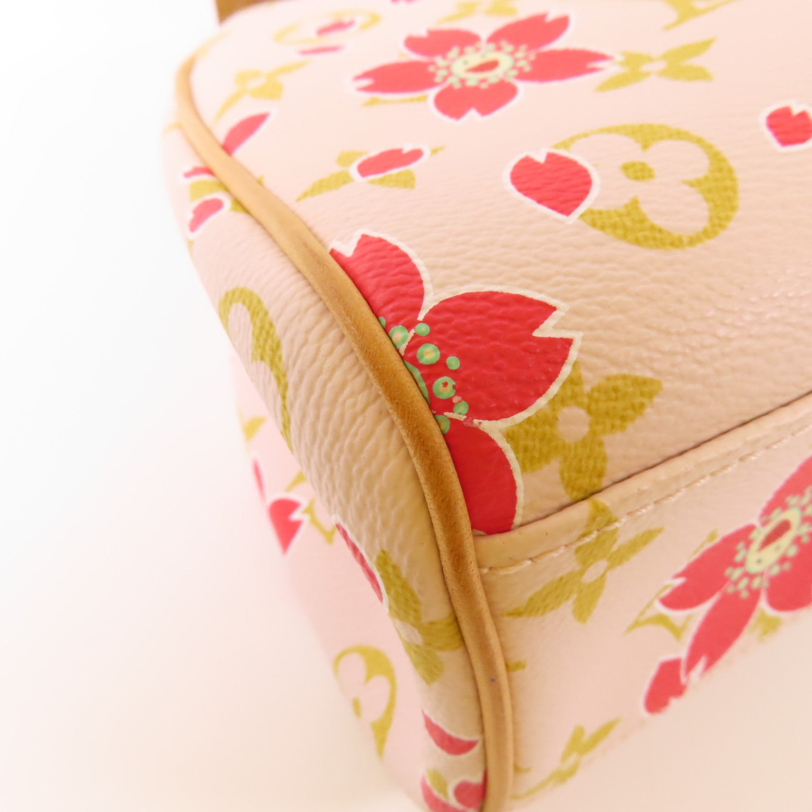 LOUIS VUITTON Monogram Blossom Sac Retro PM金扣手挽袋