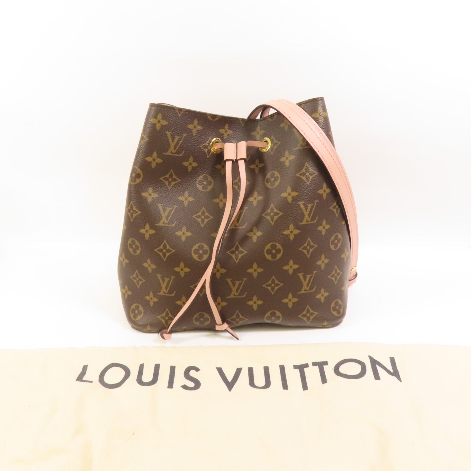 LOUIS VUITTON Monogram Neo Noe金扣手挽肩背兩用袋