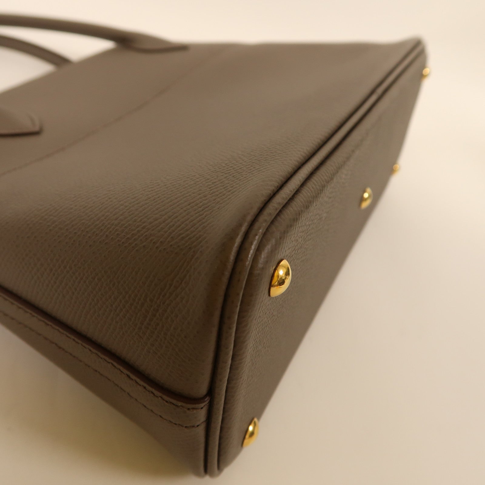 HERMES Epsom皮革Bolide 27金扣手挽肩背兩用袋錫氣灰色