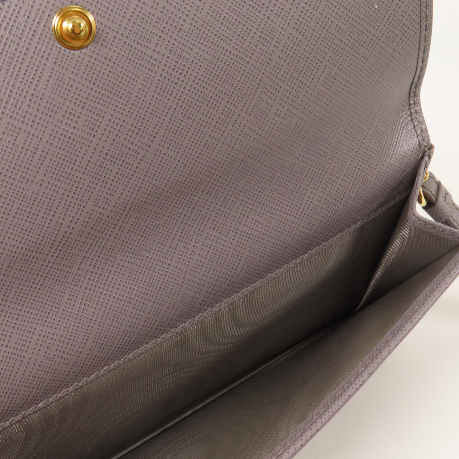 Salvatore Ferragamo 【激減優惠】牛皮皮革Long Wallet金扣長錢包