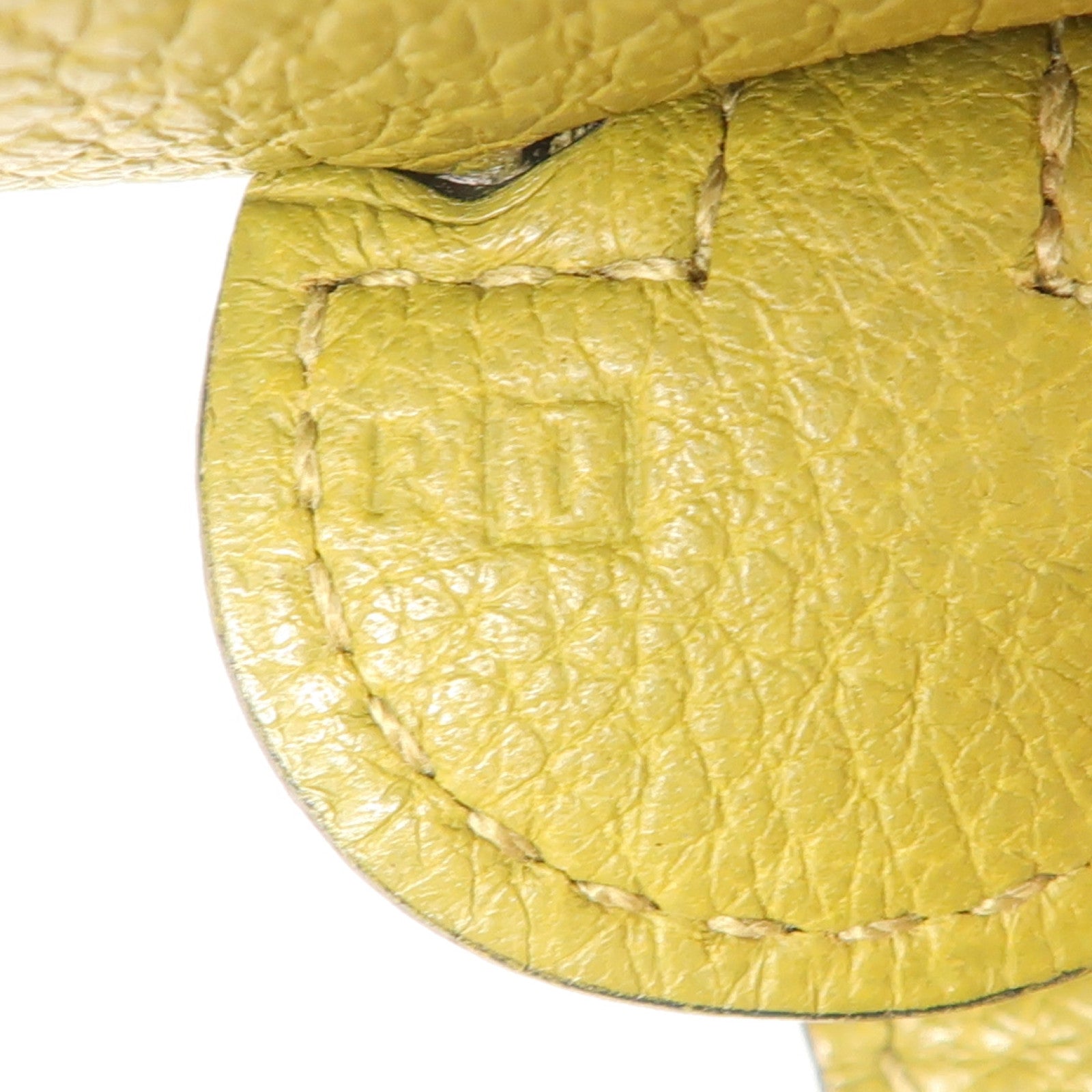 HERMES Clemence皮革Evelyne PM銀扣肩背袋