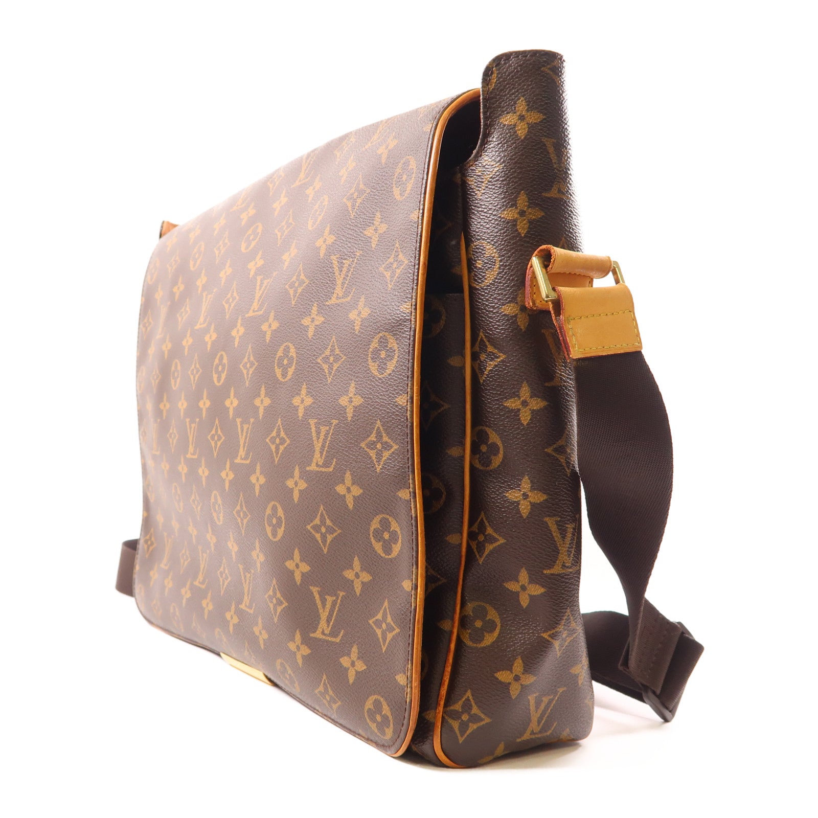 LOUIS VUITTON Monogram Abbesses金扣肩背袋